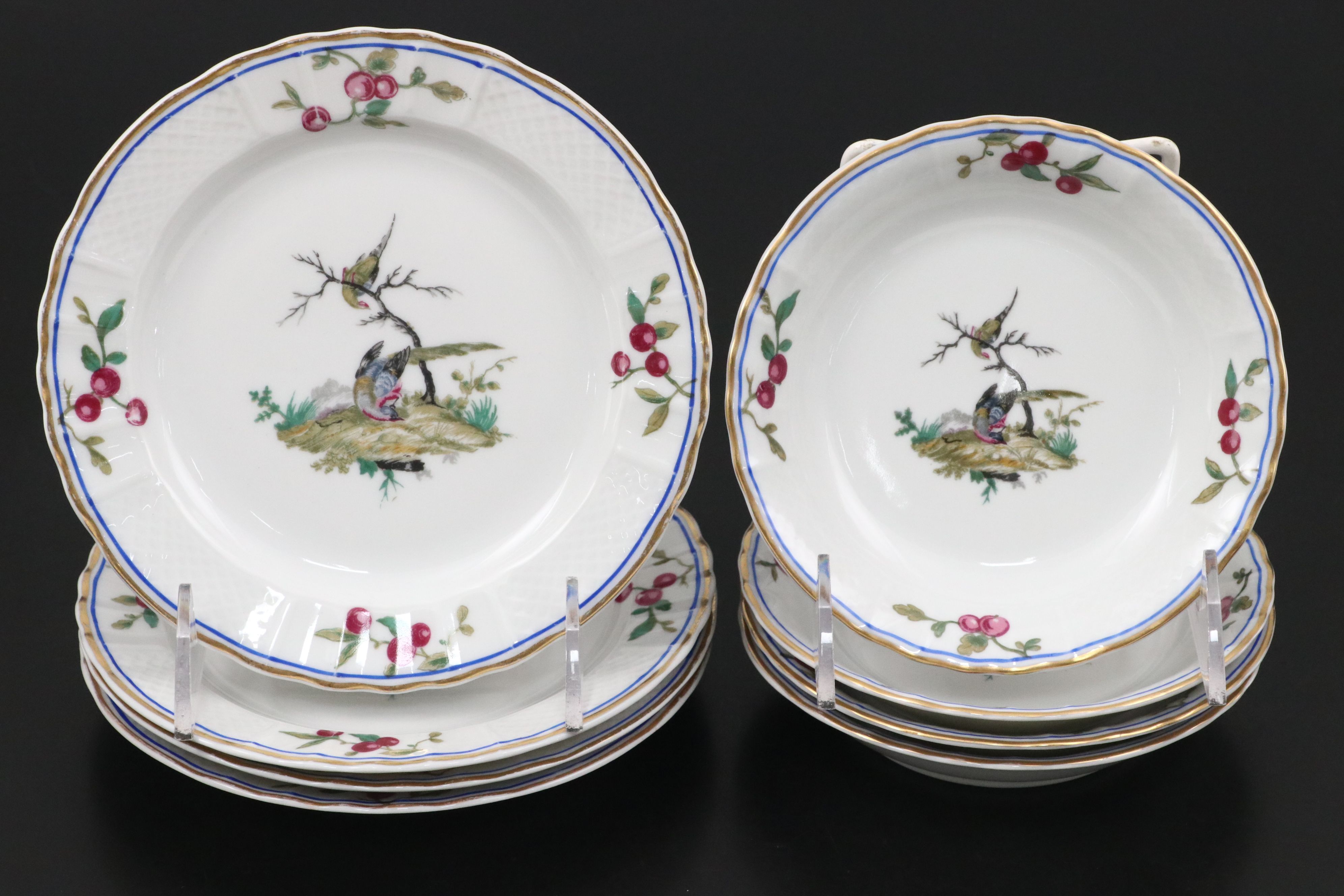 L. Bernardaud "Malmaison" Porcelain Tableware, Late 20th Century