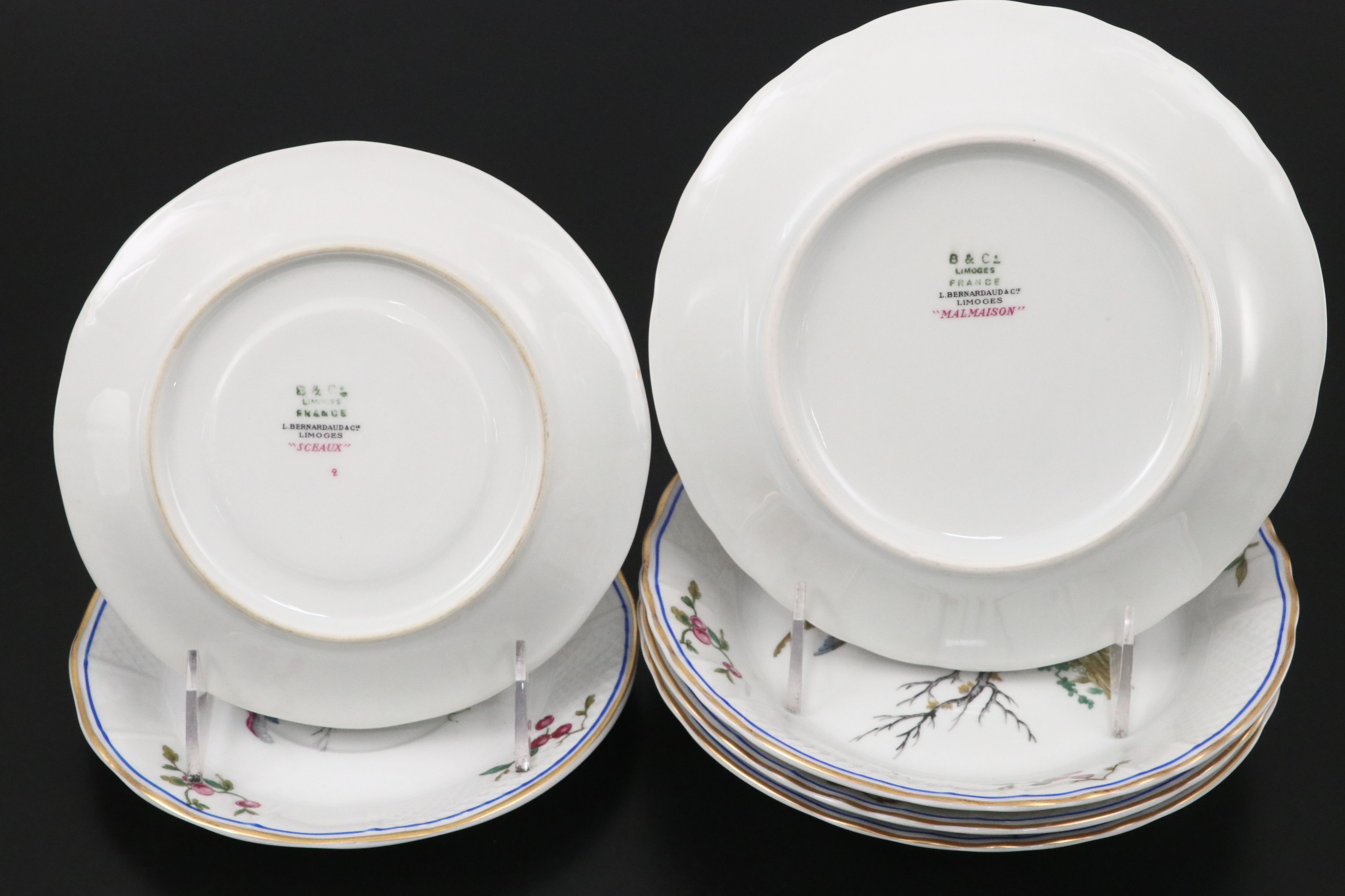 L. Bernardaud "Malmaison" Porcelain Tableware, Late 20th Century