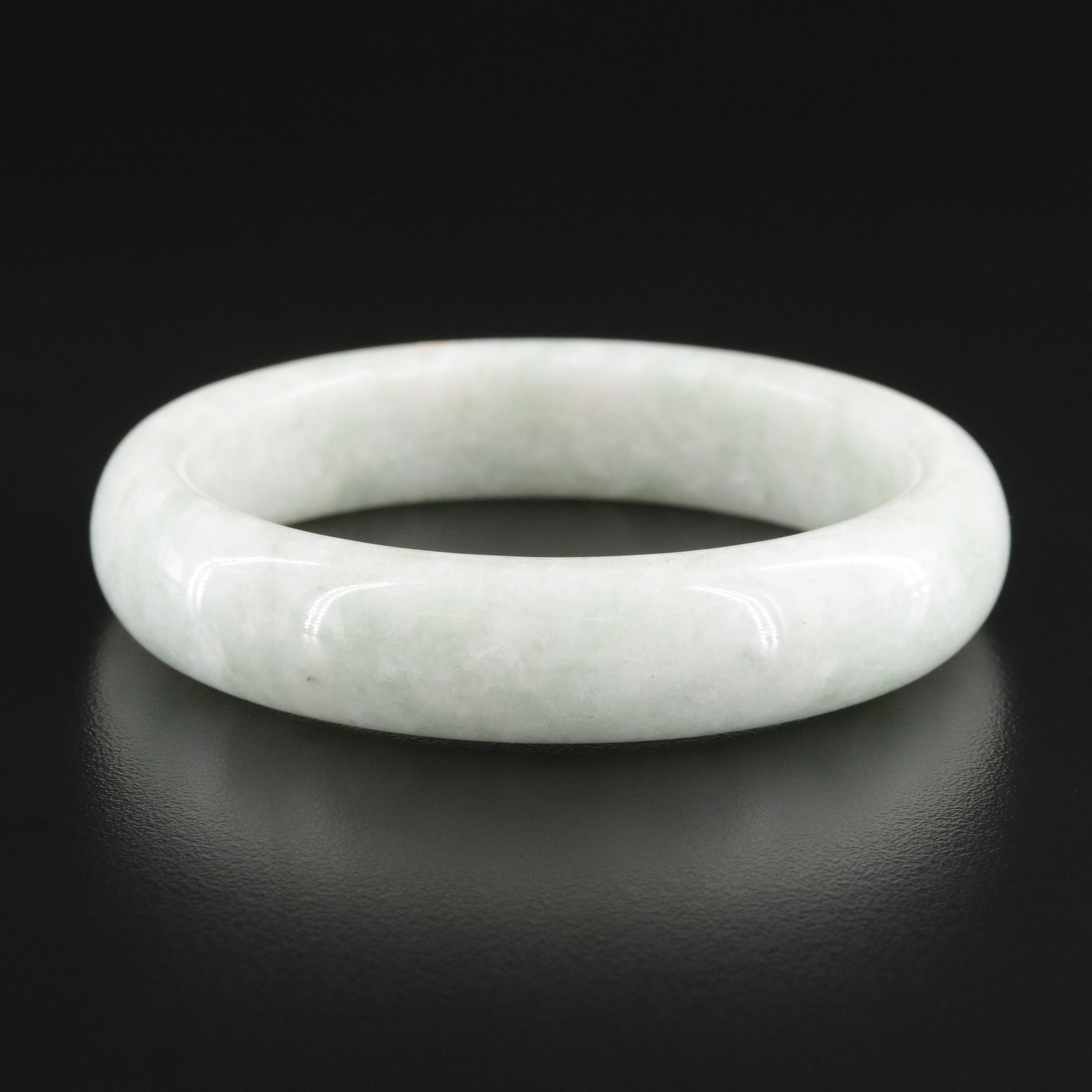Jadeite Hololith Bangle