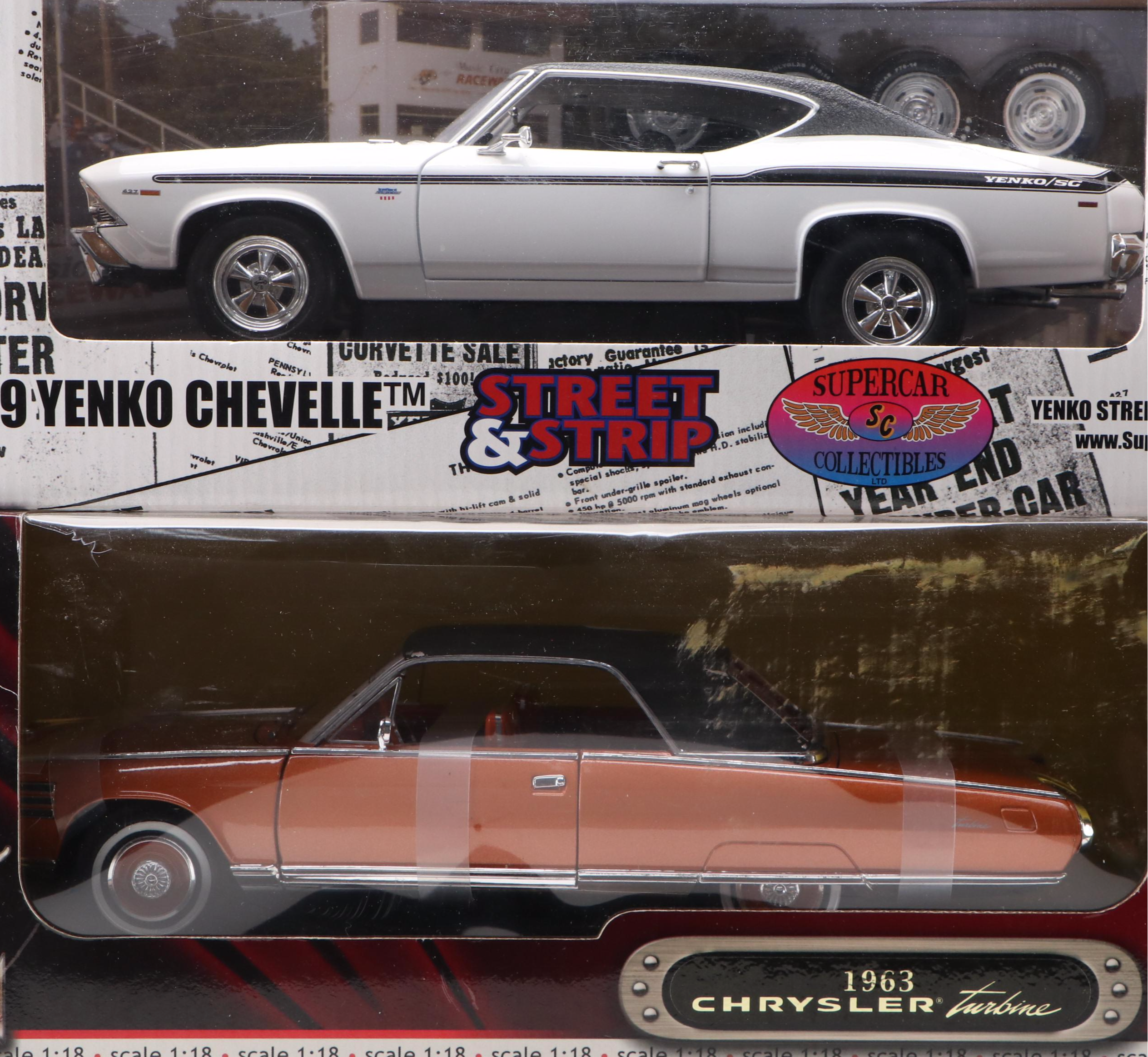 1960s Supercar, Highway 61 & Ertl Collectibles Scale Model Muscle Cars