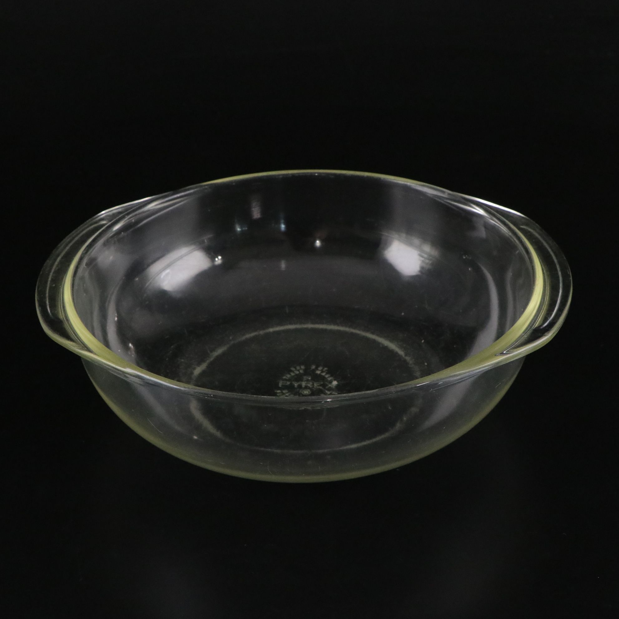 Pyrex Mixing Bowl and Pie Dish with Glass Kitchen Jars