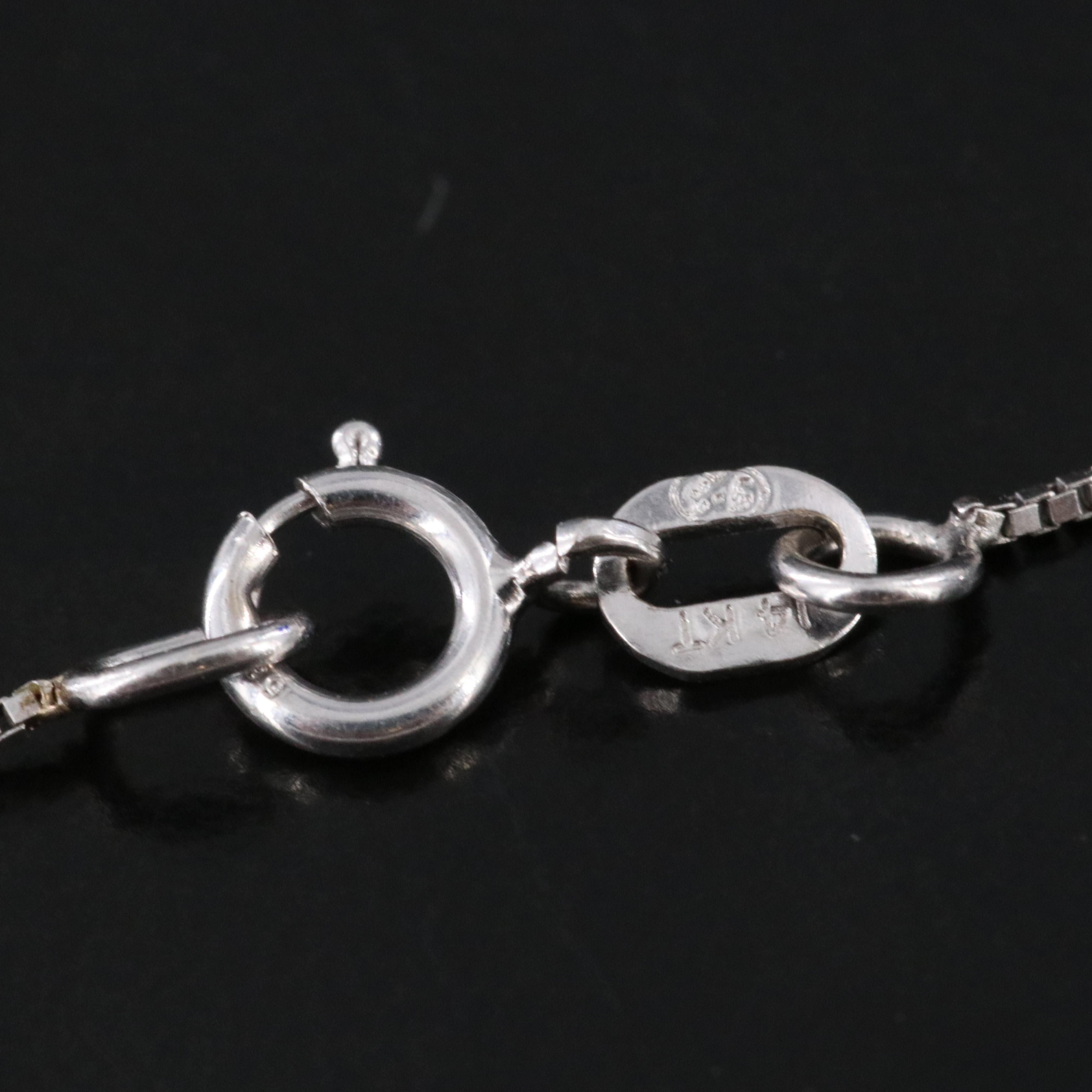 14K Citrine Pendant Necklace