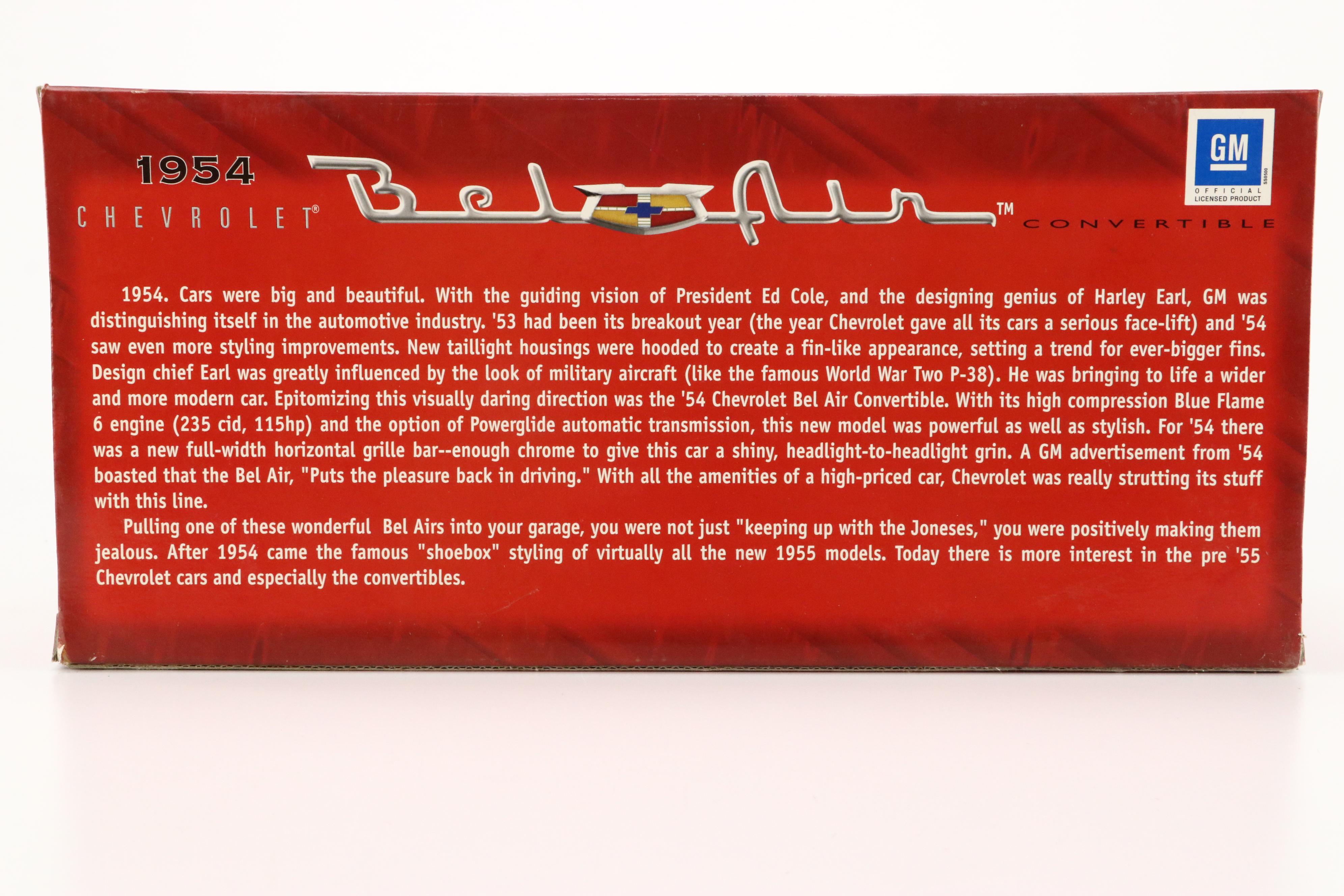 Sun Star 1954 Chevrolet Bel Air Convertible
