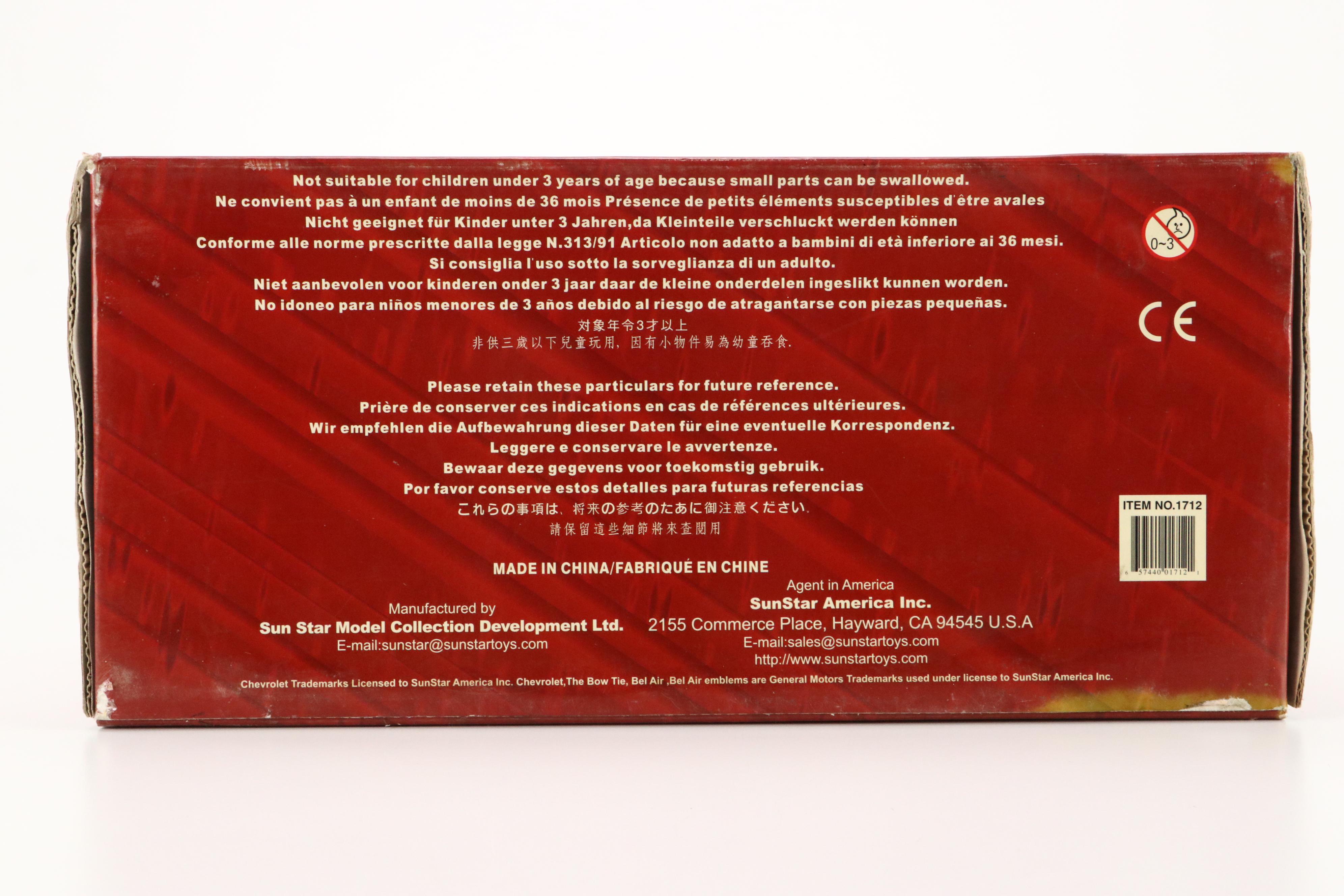 Sun Star 1954 Chevrolet Bel Air Convertible