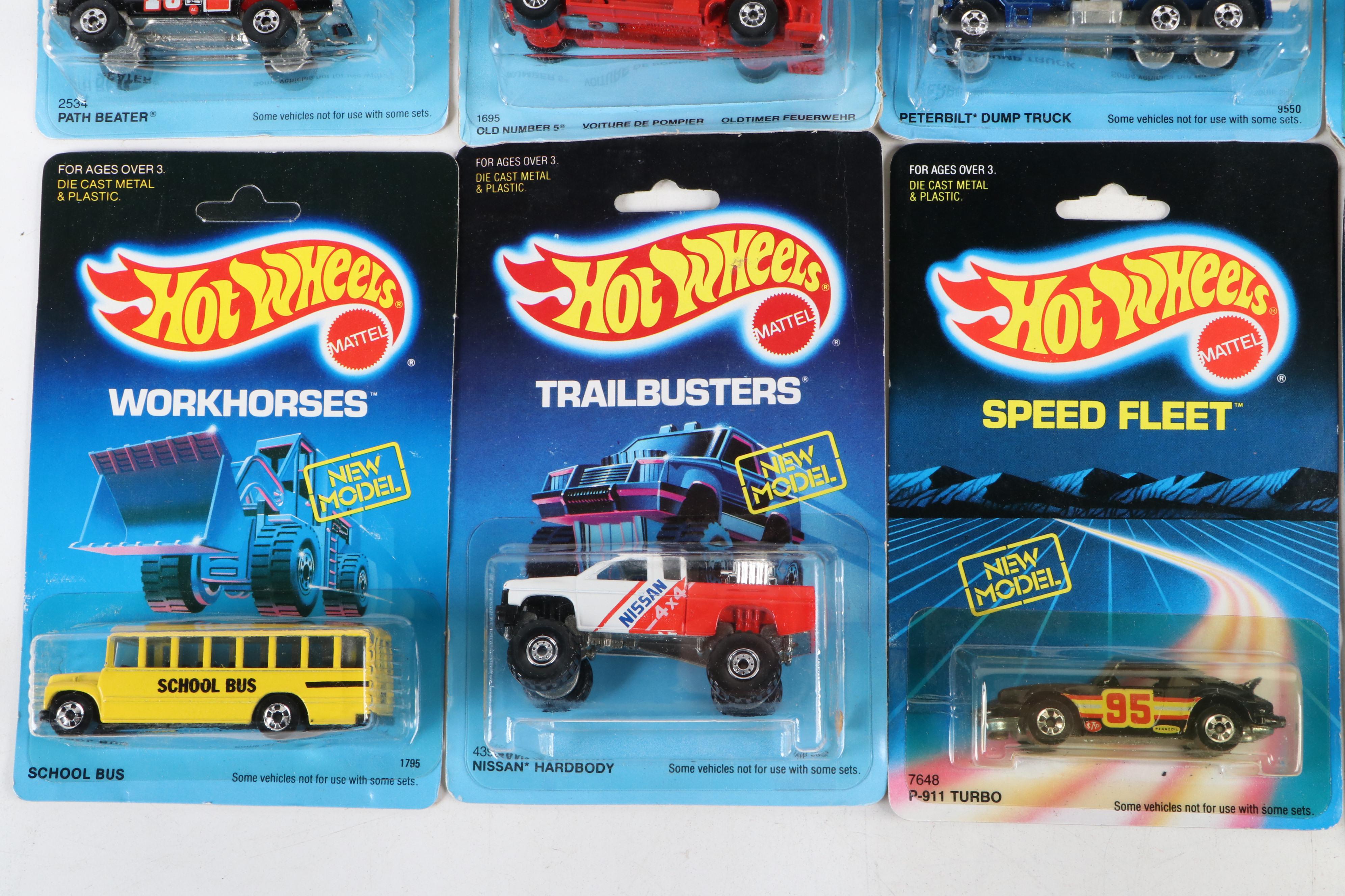 Hot Wheels "Hiway Hauler," "Ambulance" and More Toy Cars, 1980s