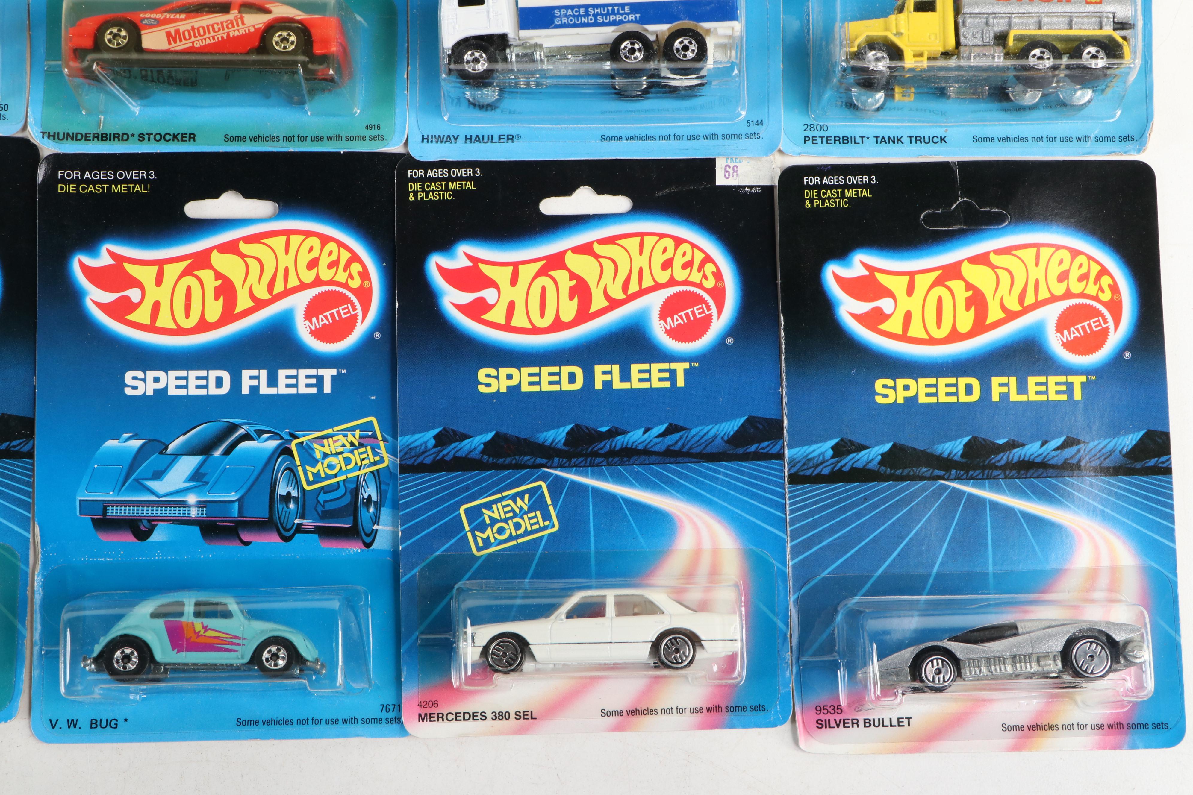 Hot Wheels "Hiway Hauler," "Ambulance" and More Toy Cars, 1980s