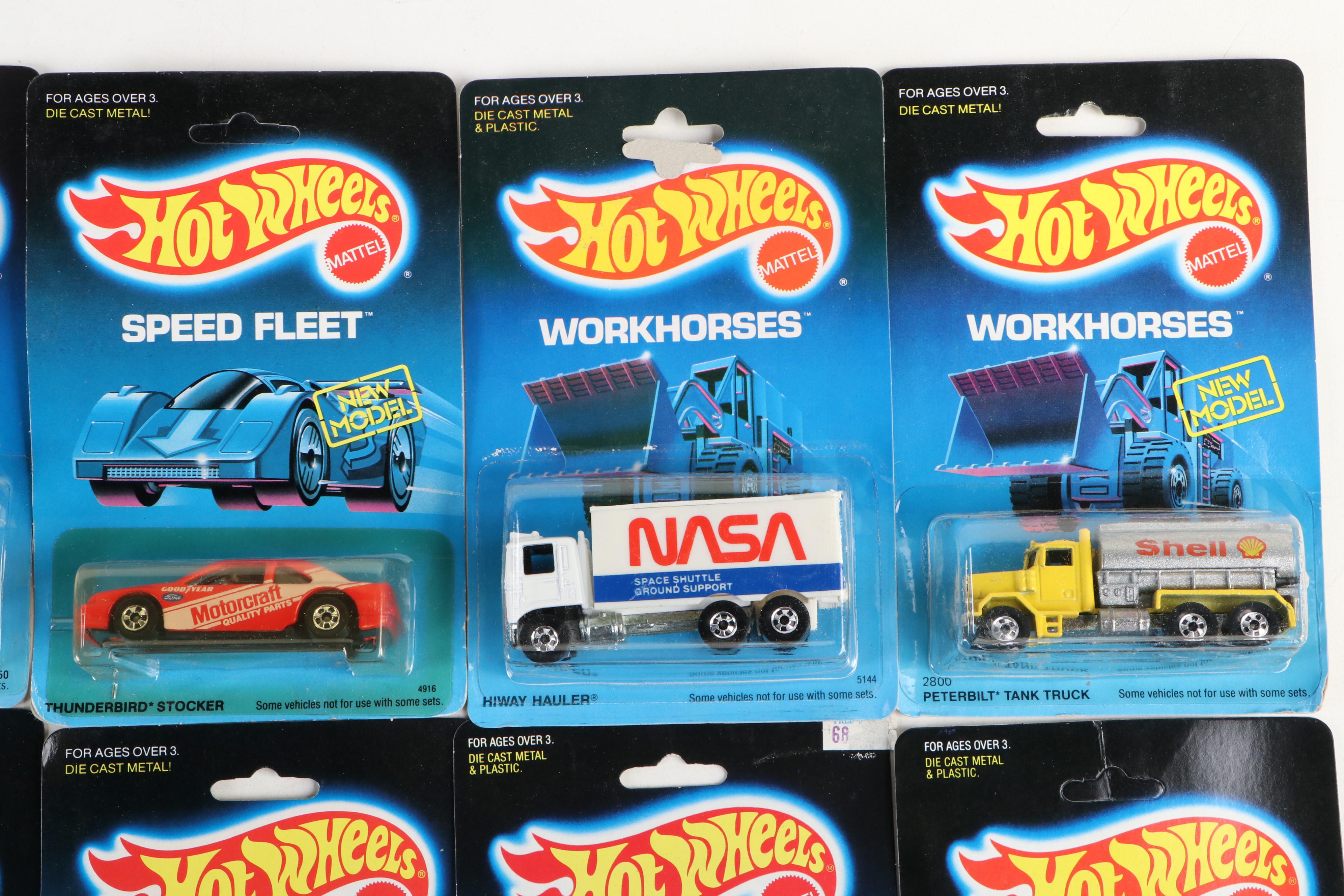 Hot Wheels "Hiway Hauler," "Ambulance" and More Toy Cars, 1980s