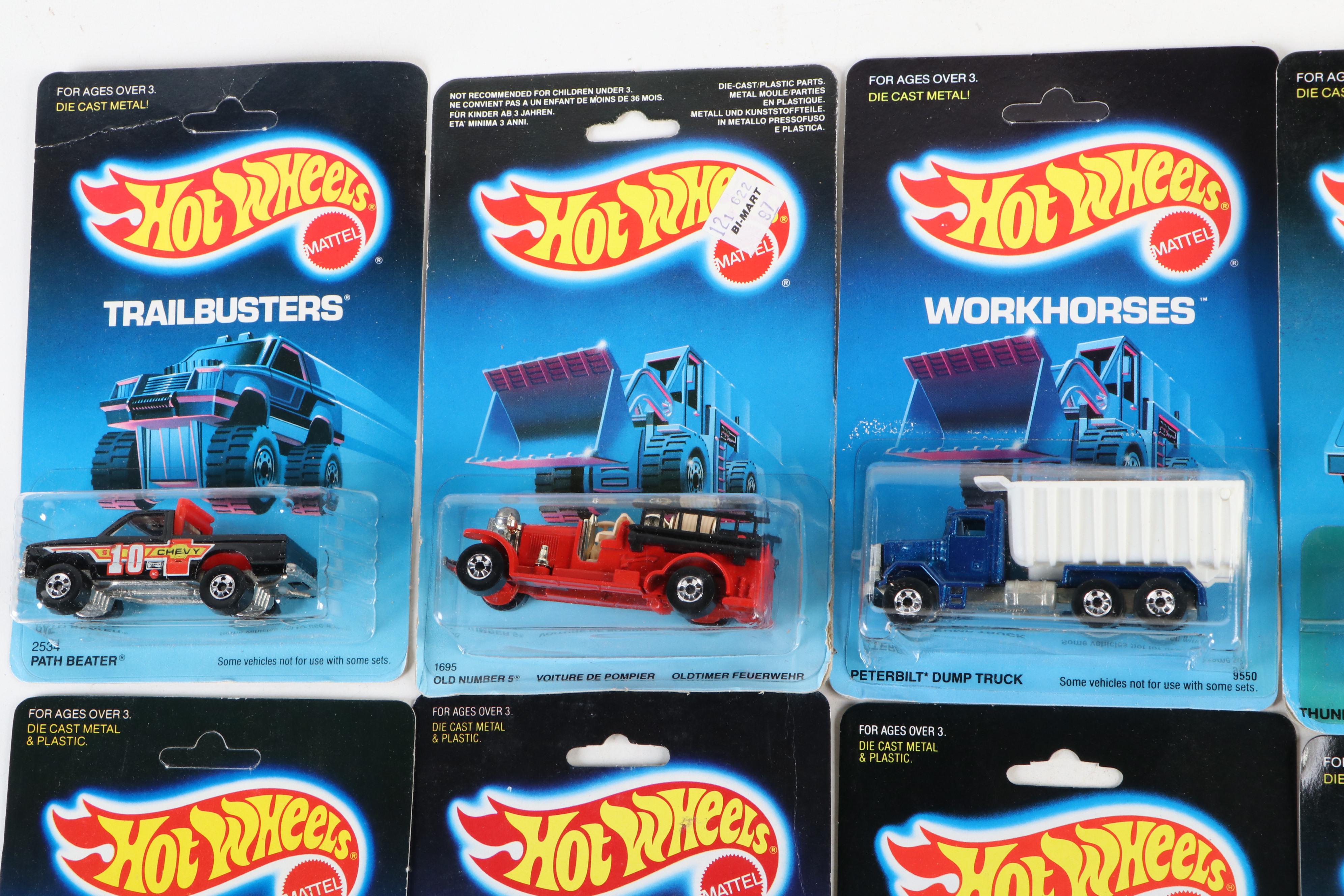 Hot Wheels "Hiway Hauler," "Ambulance" and More Toy Cars, 1980s