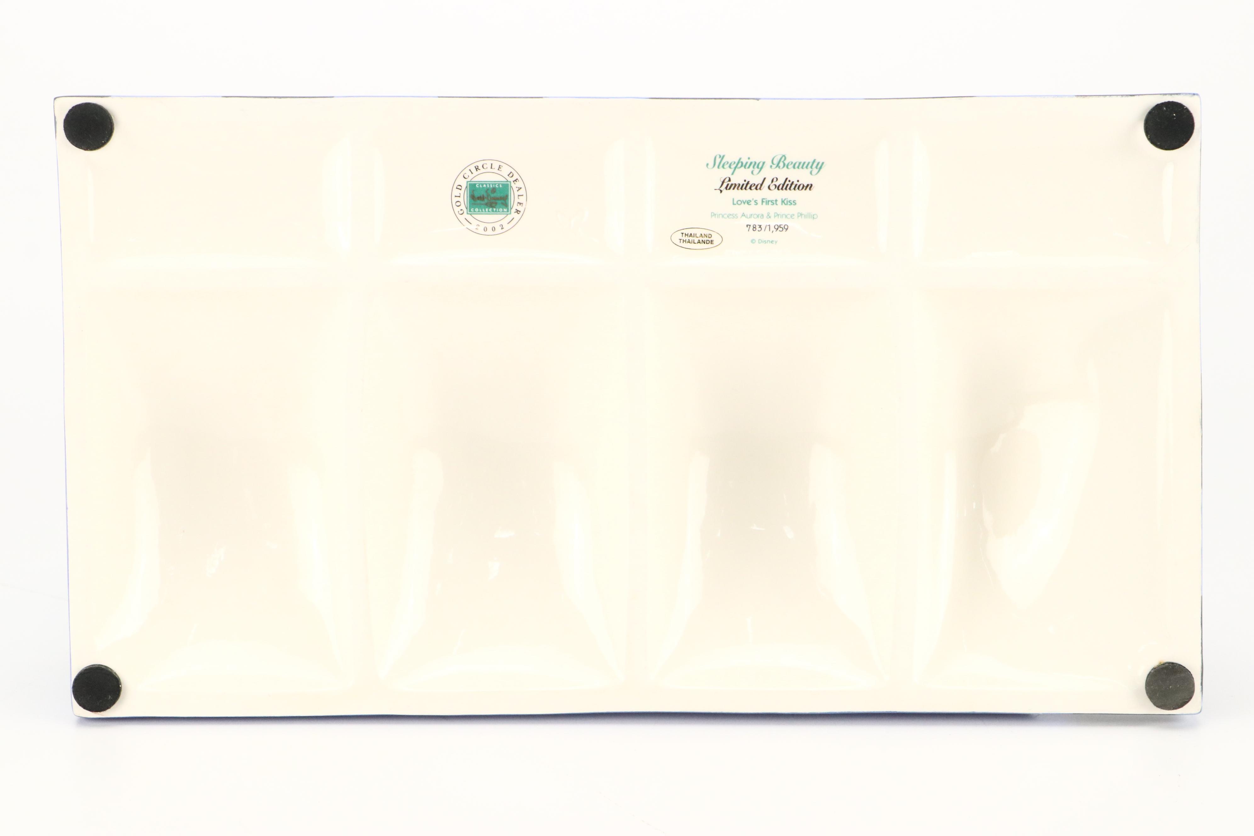 Walt Disney Classics Collection "Love's First Kiss" Figural Scene