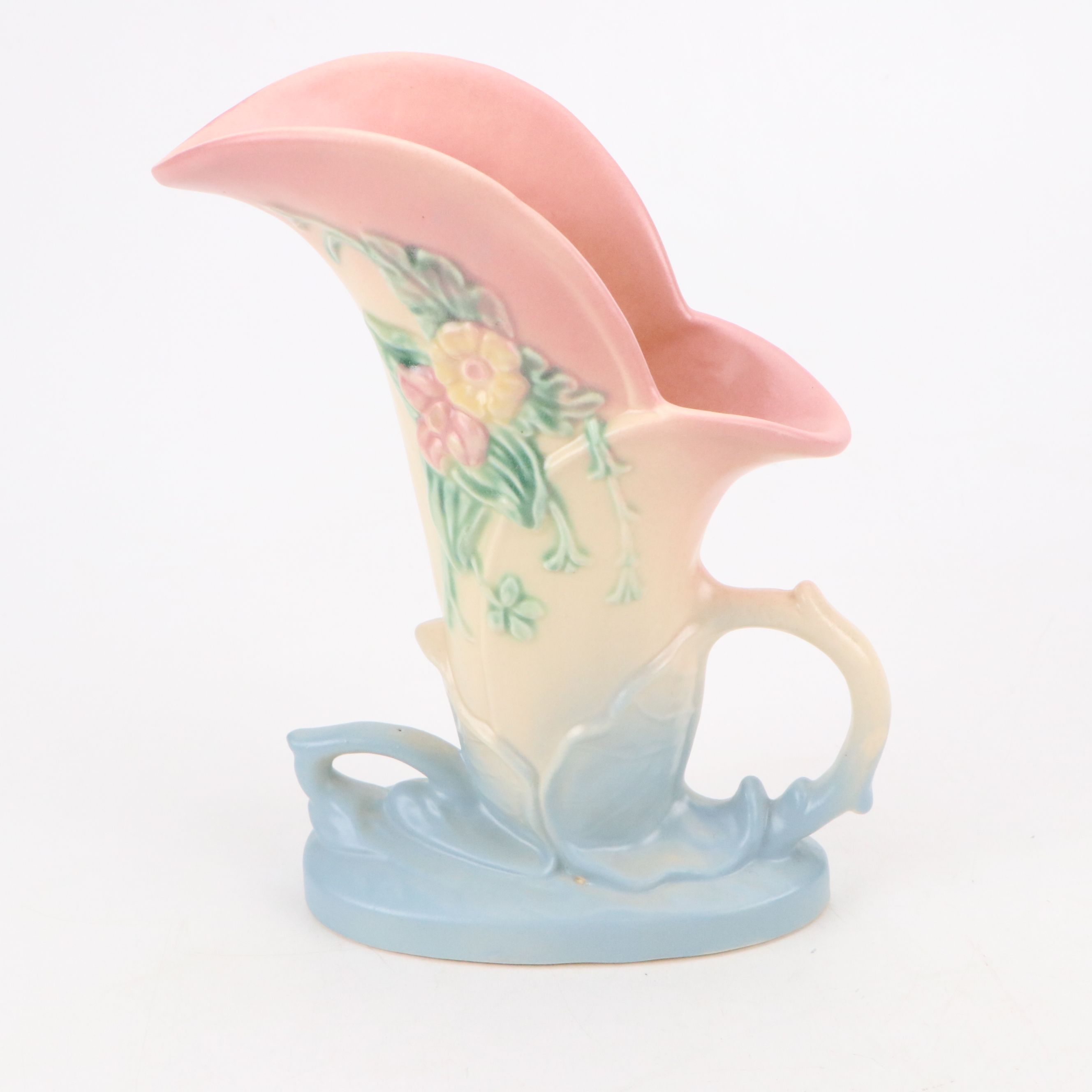 Pair of Hull Pottery "Wildflower" Vases