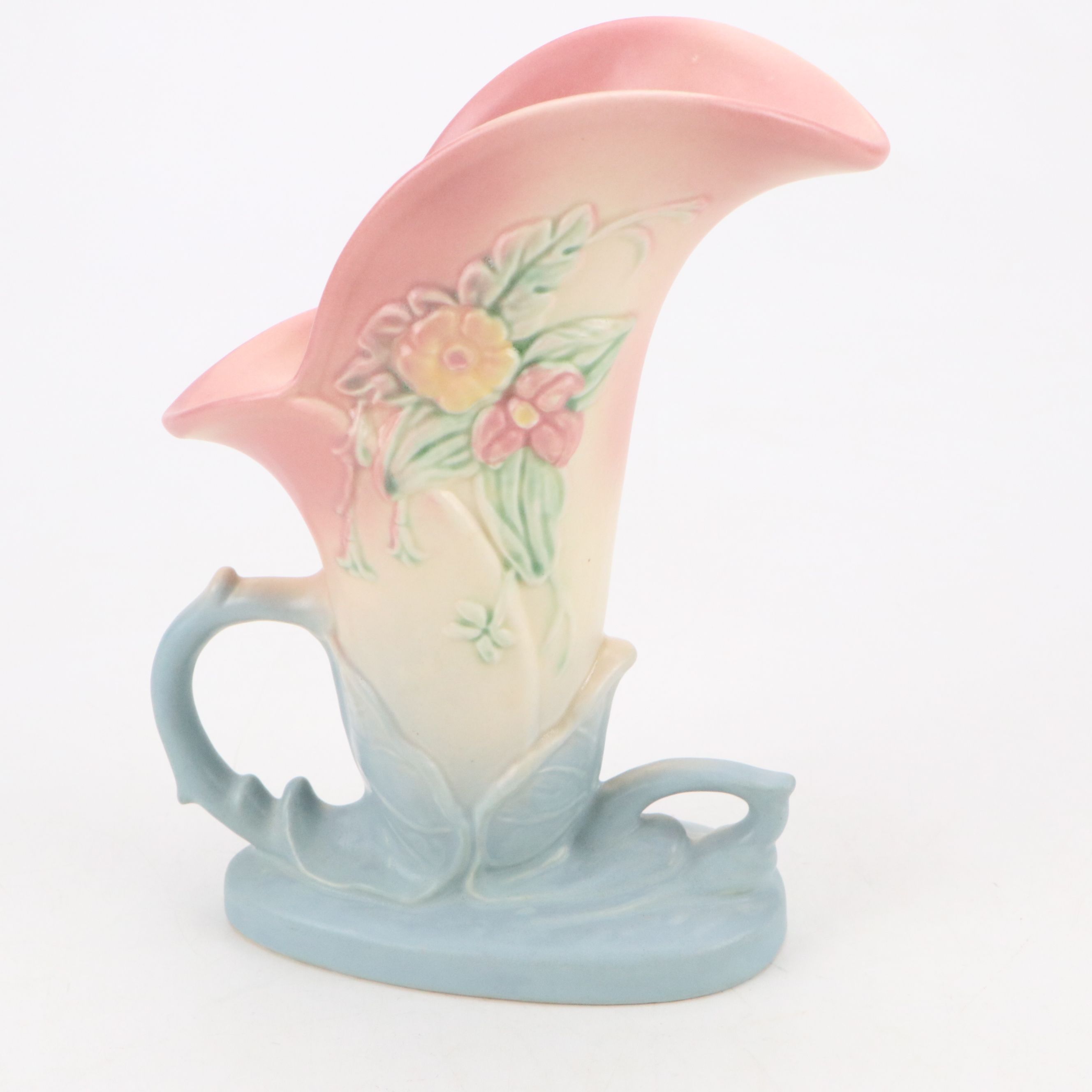 Pair of Hull Pottery "Wildflower" Vases