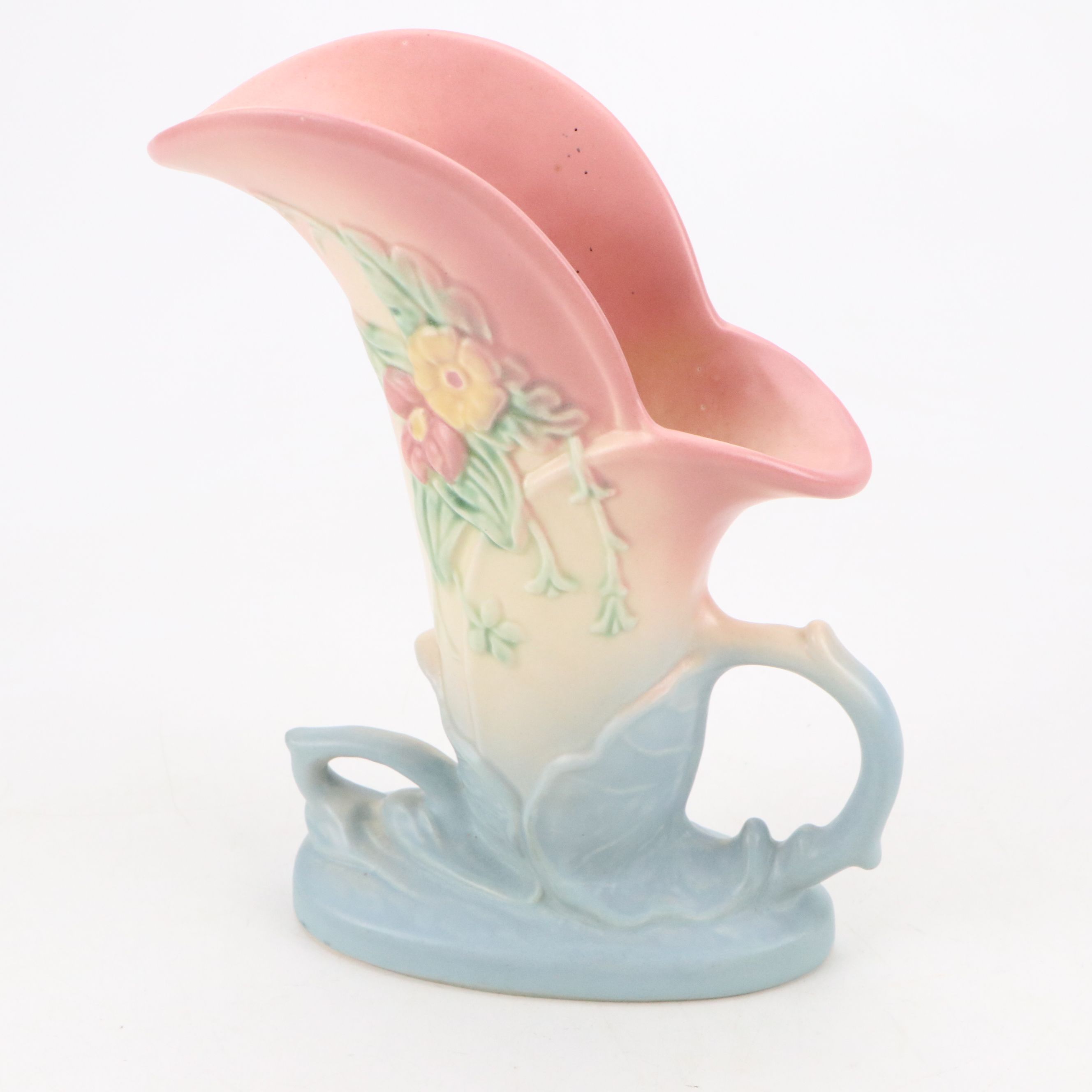 Pair of Hull Pottery "Wildflower" Vases