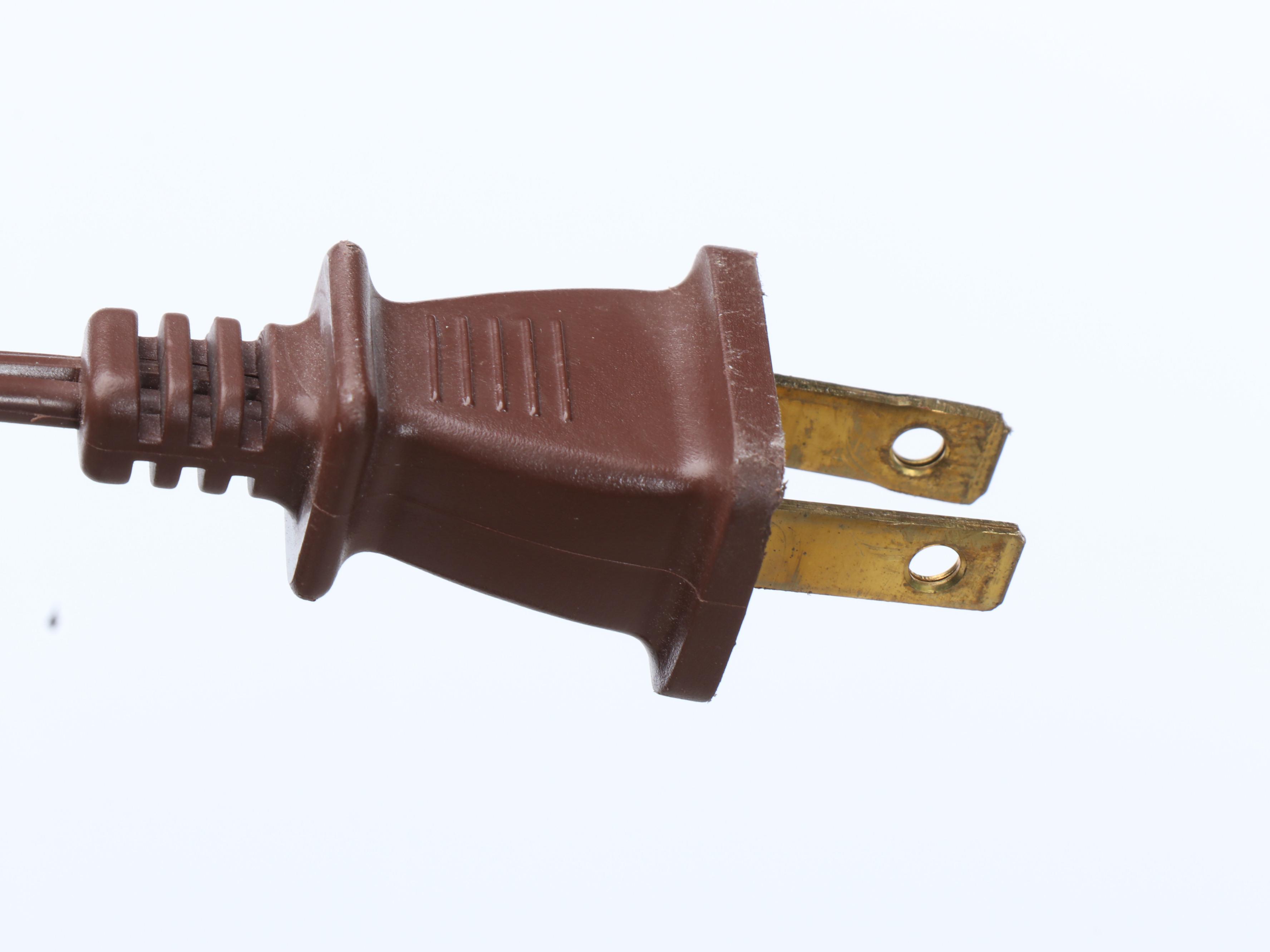 Larry and Terry Brown MCM Hand-Incised Stoneware Table Lamp with Cotton Shade