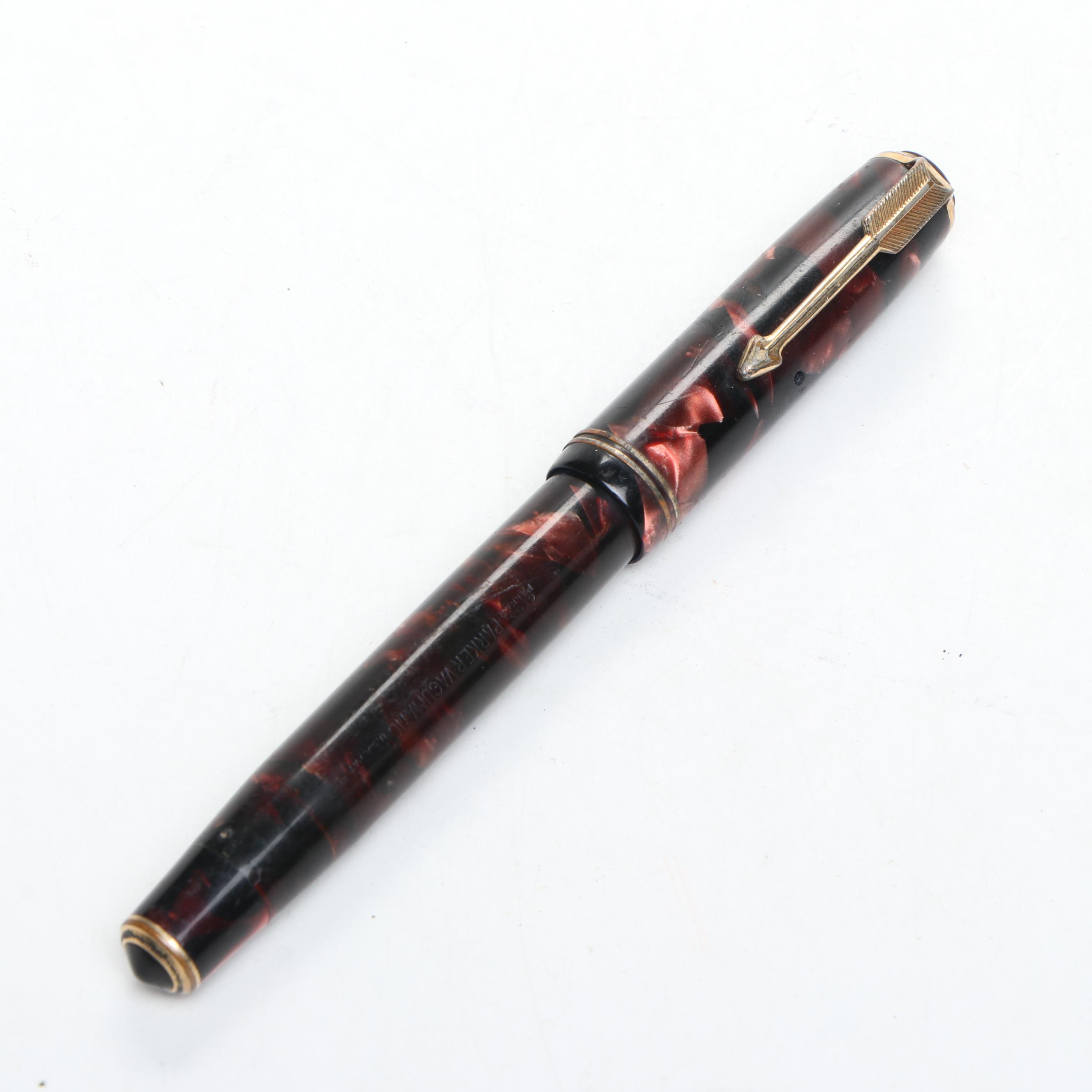 Parker Fountain Pens, J. Harris & Co. Fountain Pen, and Montblanc Ballpoint Pen
