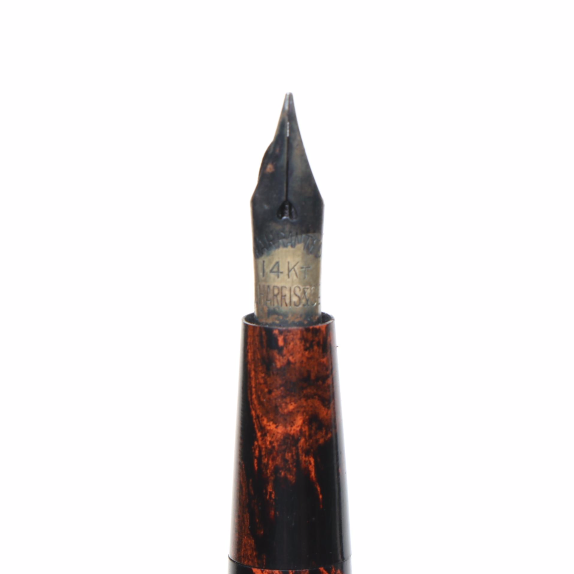 Parker Fountain Pens, J. Harris & Co. Fountain Pen, and Montblanc Ballpoint Pen