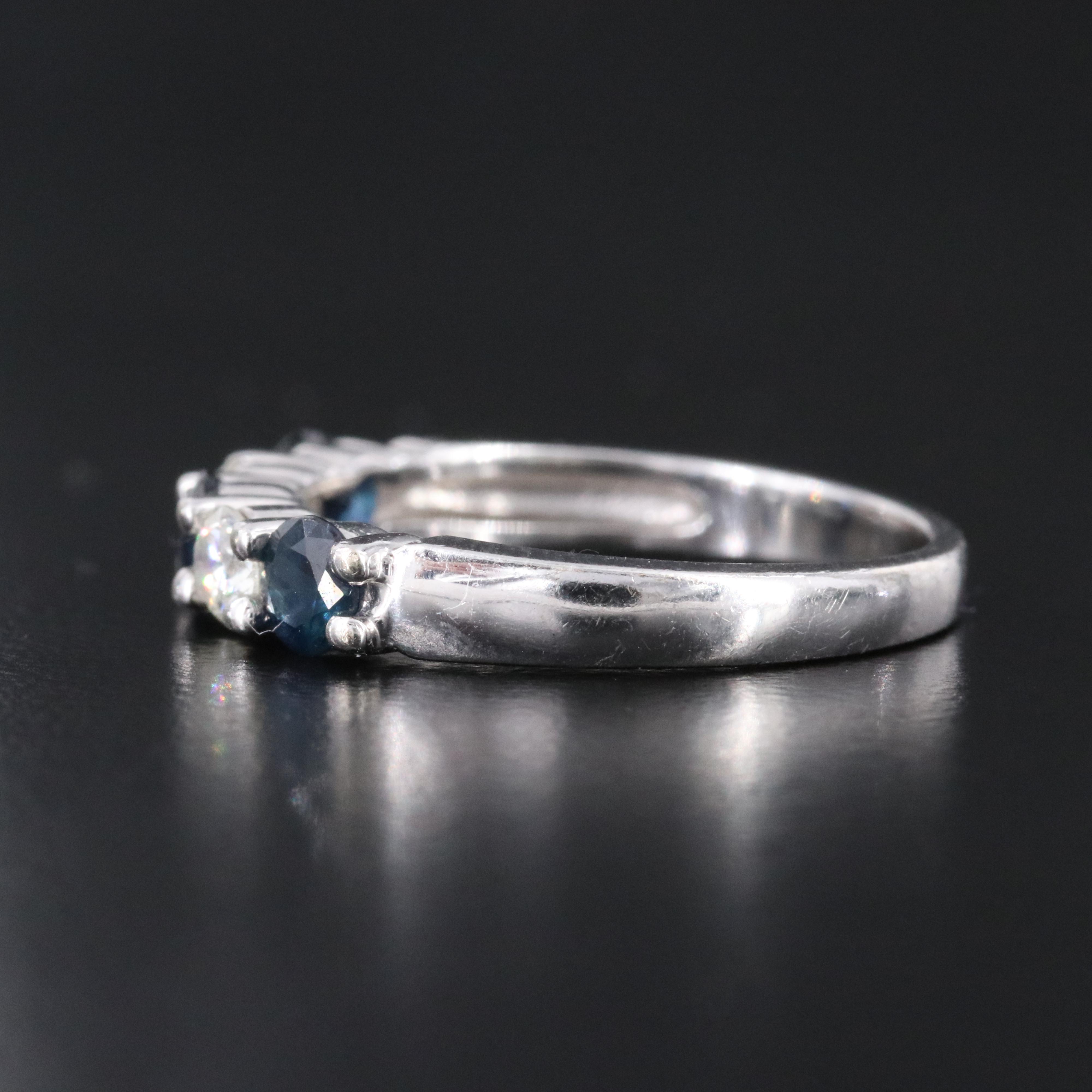 EFFY 14K Sapphire and 0.24 CTW Diamond Ring