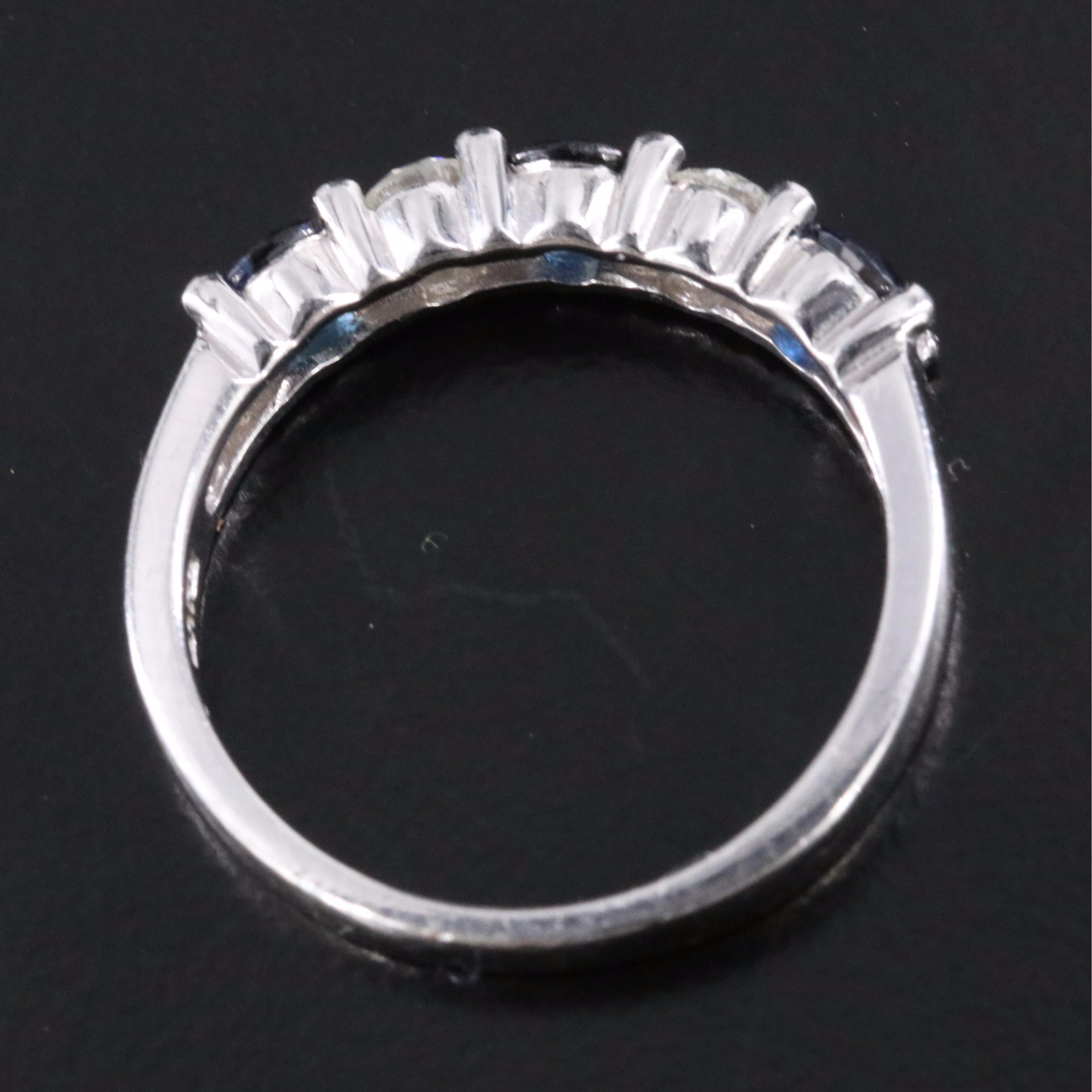 EFFY 14K Sapphire and 0.24 CTW Diamond Ring