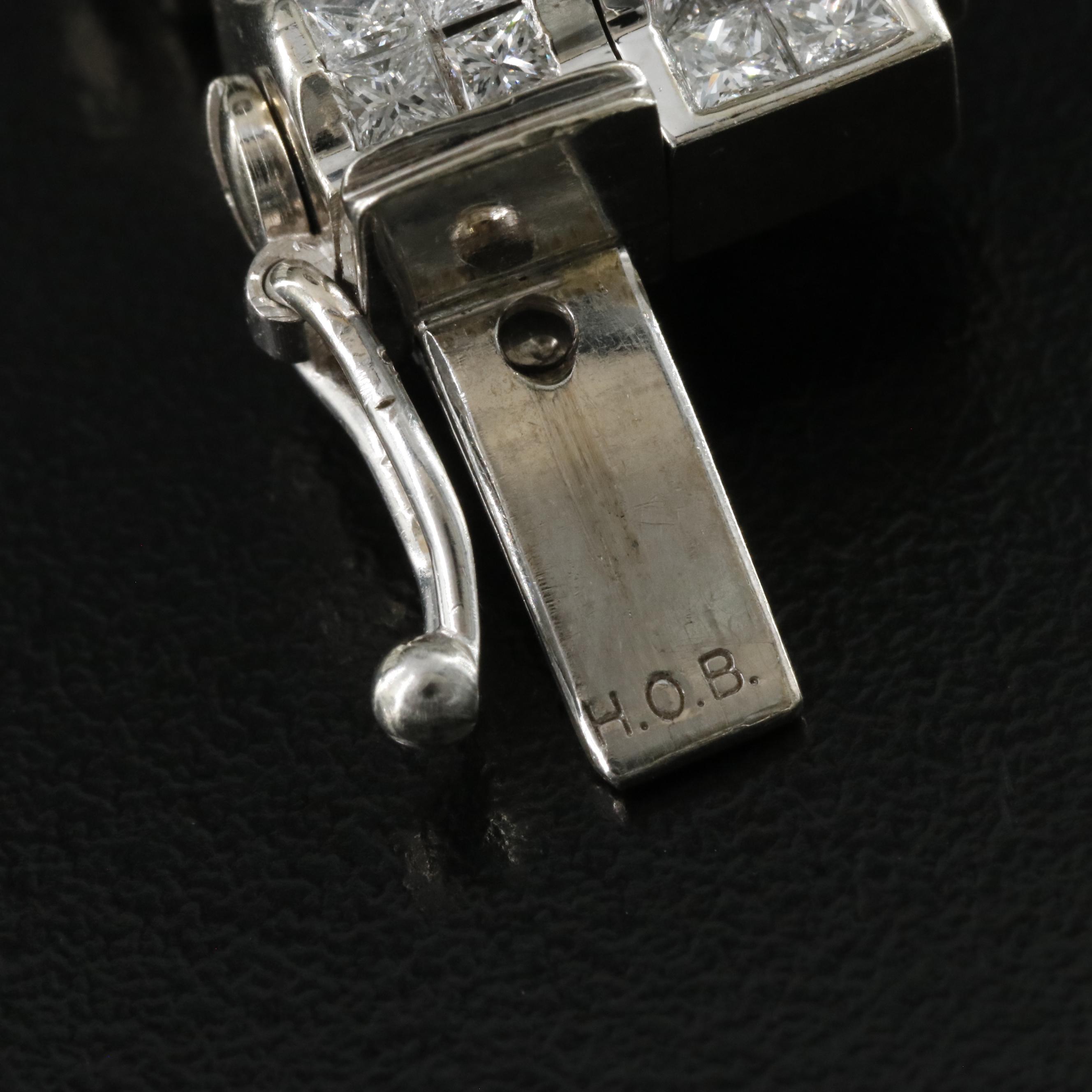 18K 33.90 CTW Diamond Bicycle Chain Bracelet