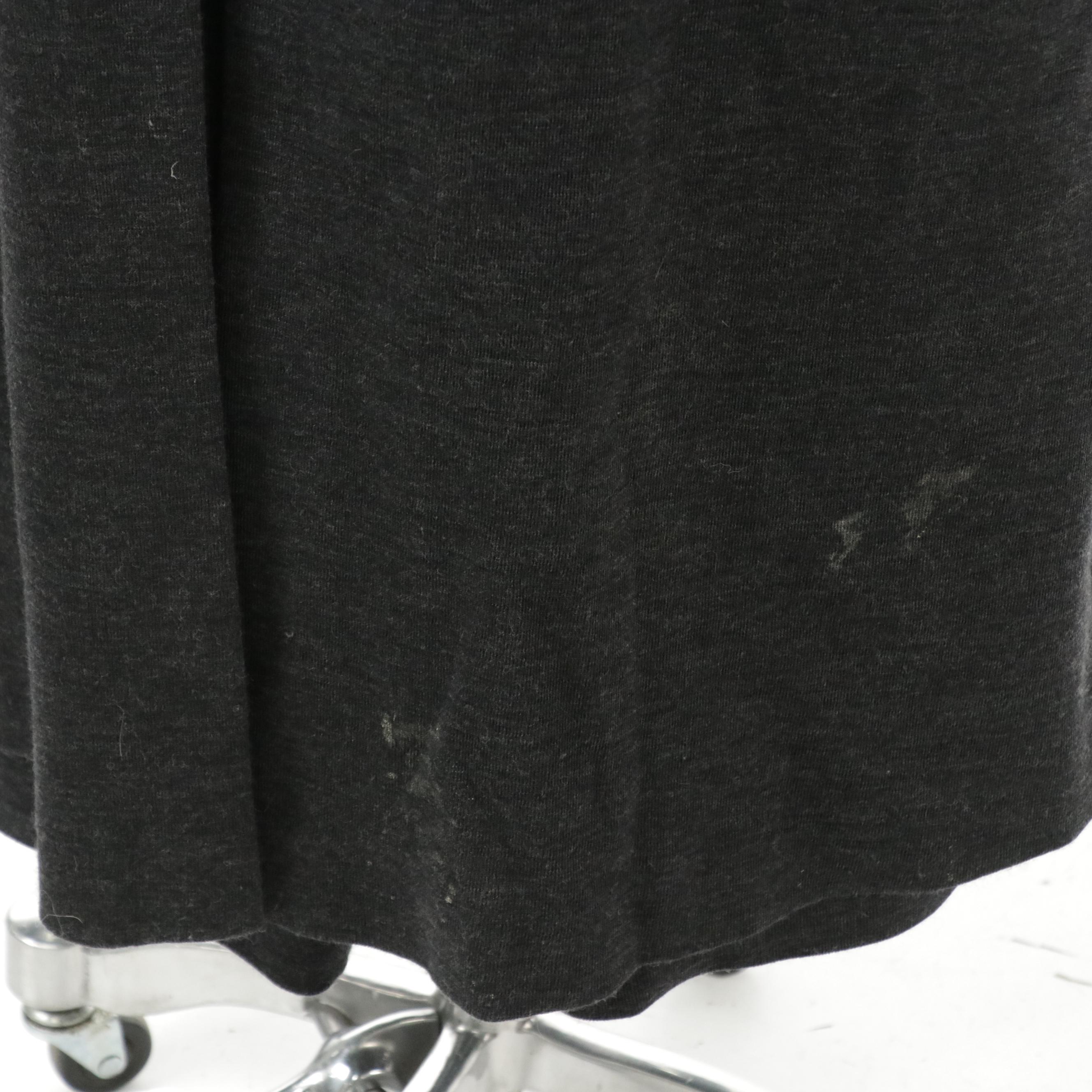 Giorgio Armani Gray Wool Straight-Leg Pants & Long Button-Front Cardigan Sweater