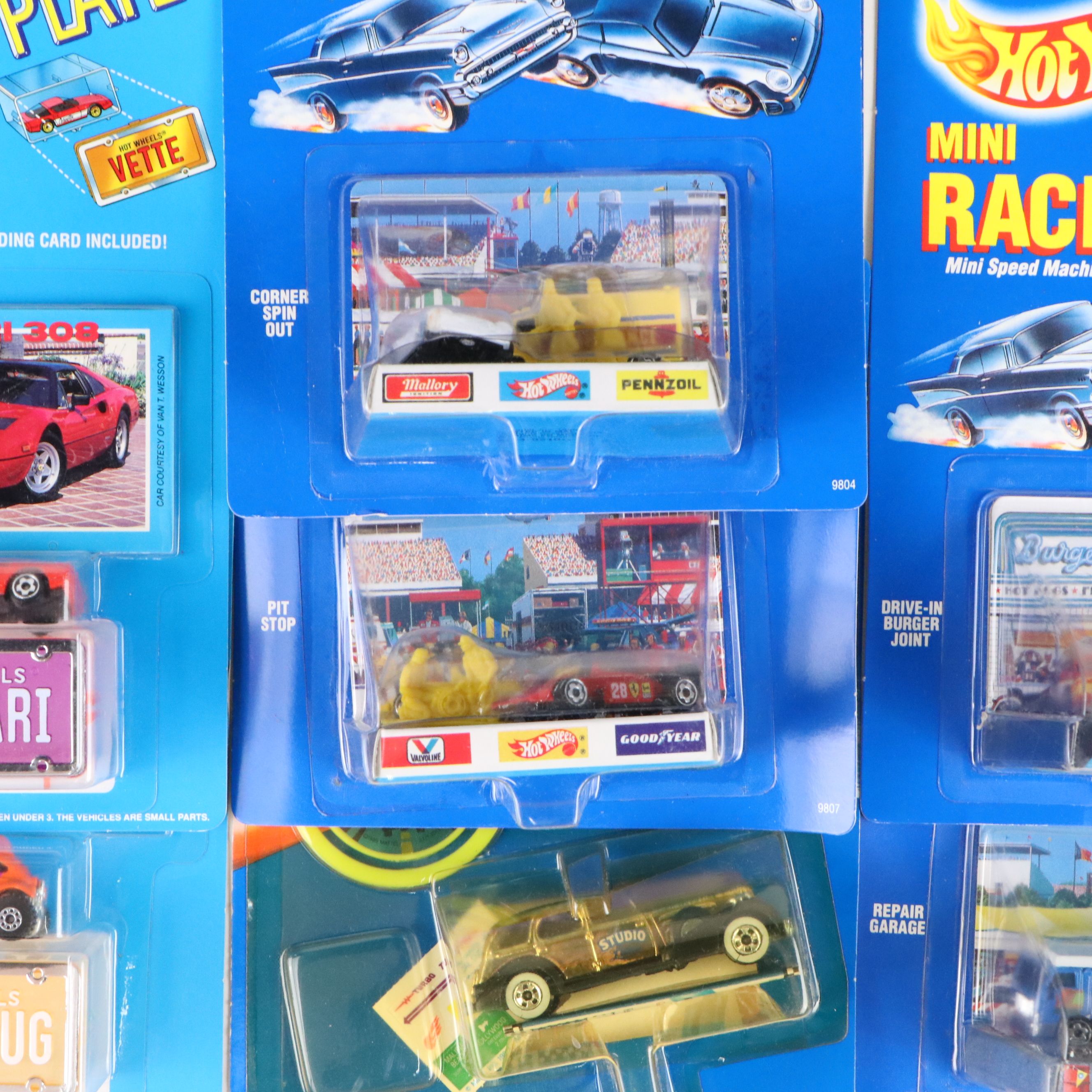 Hot Wheels "Repair Garage," "Camaro," and More Toy Cars, 1989