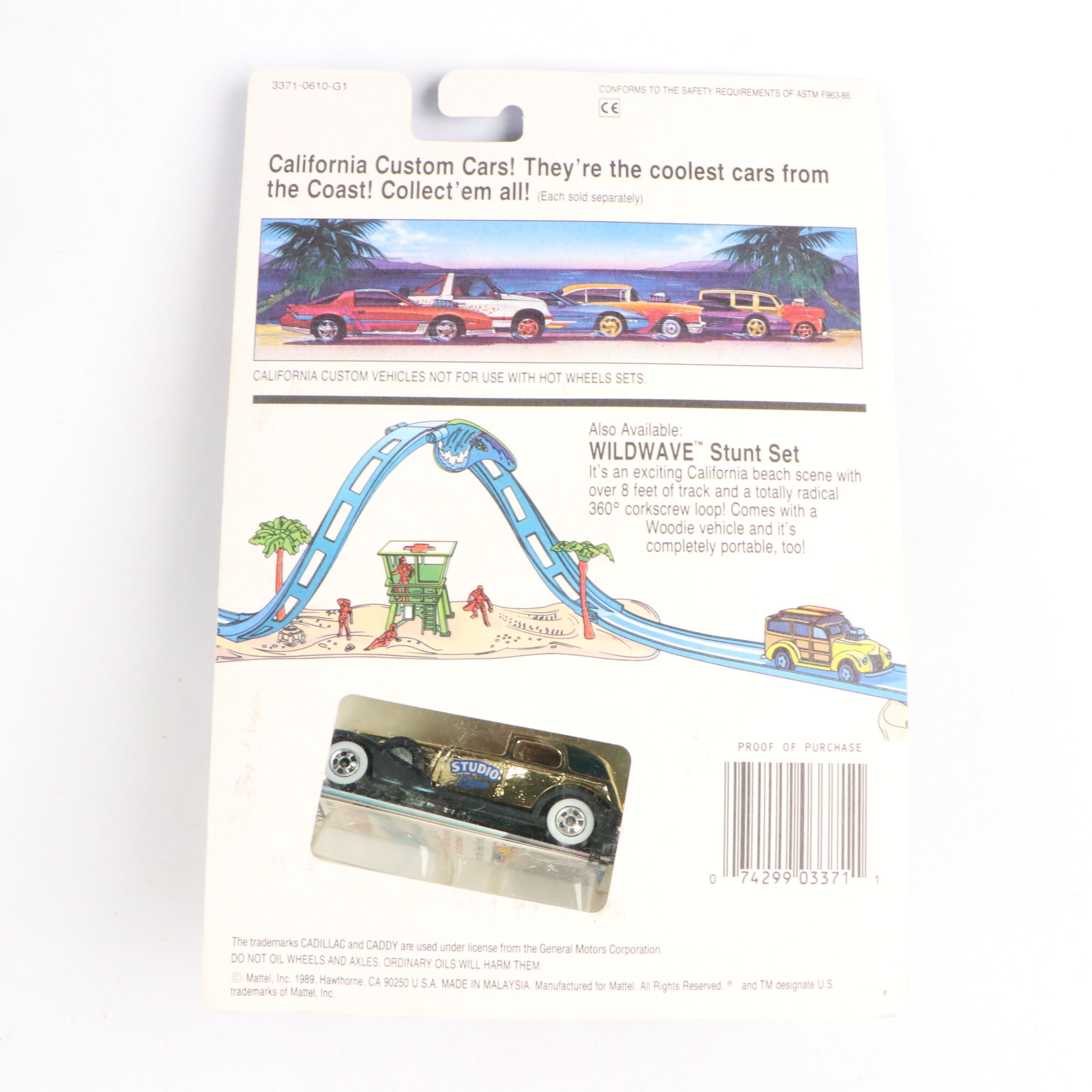 Hot Wheels "Mercedes 540K," "T-Bucket" and More Toy Cars, 1980s–1990s