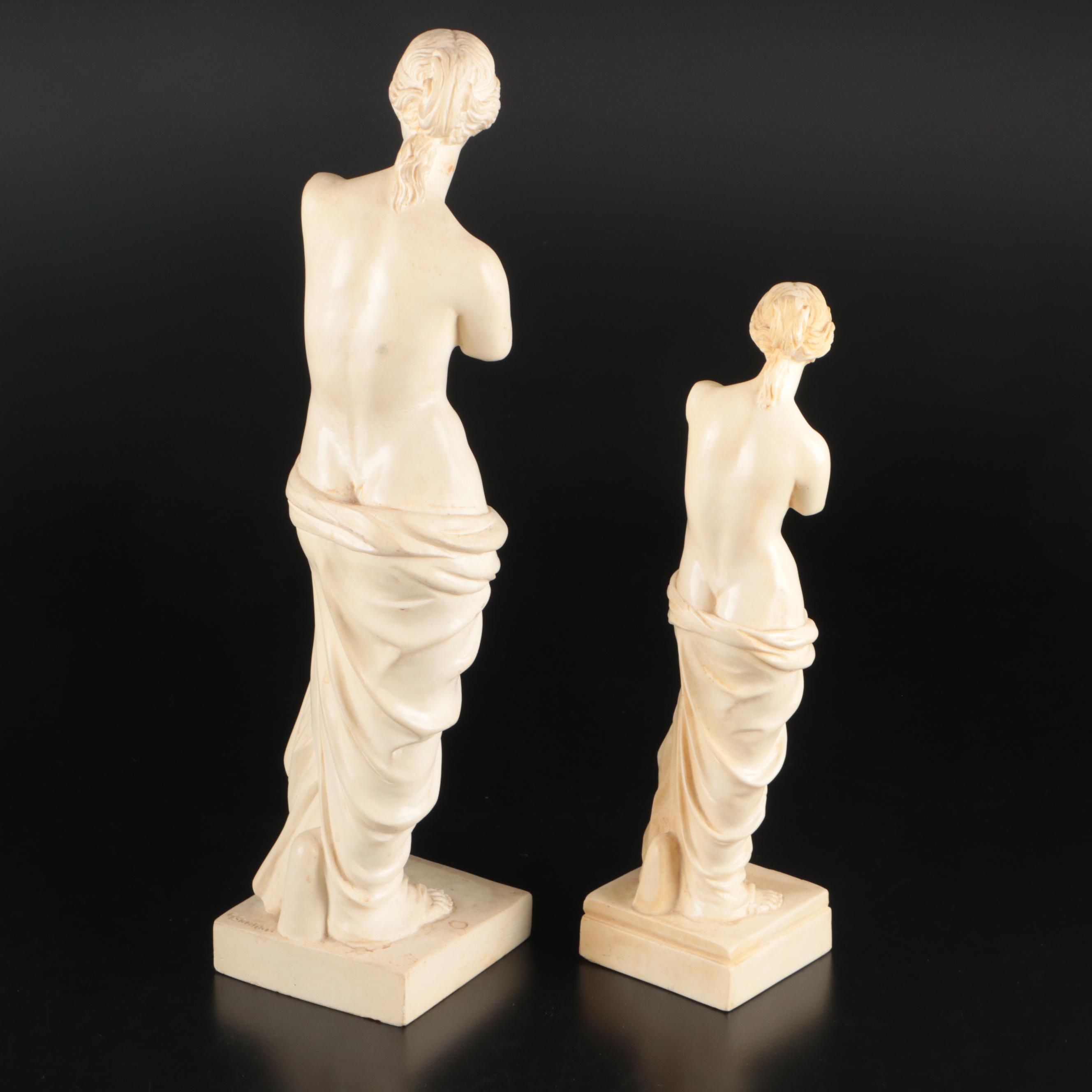 Replica "Venus de Milo" Resin Sculptures with "The Thinker" Resin Sculpture