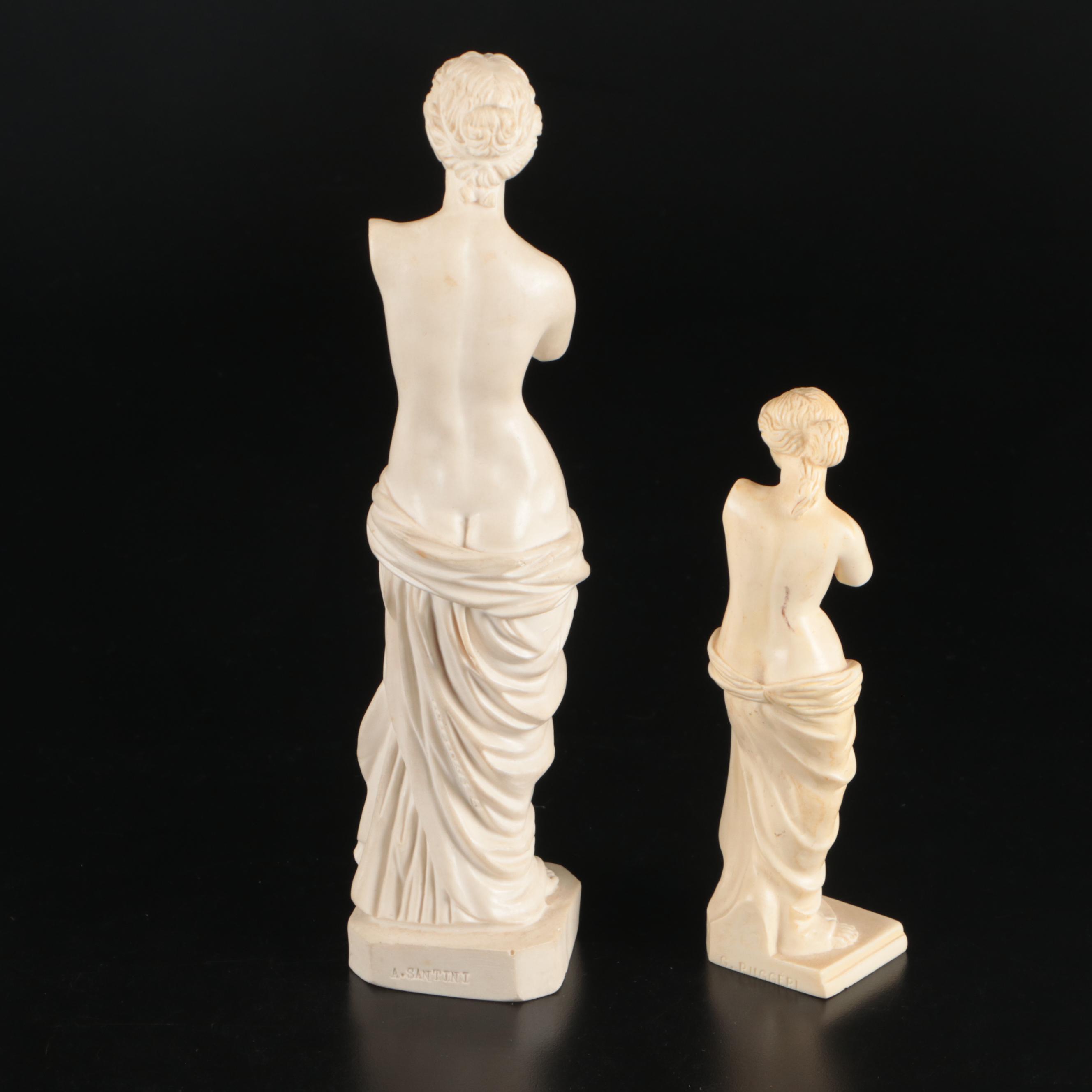 Replica "Venus de Milo" Resin Sculptures with "The Thinker" Resin Sculpture