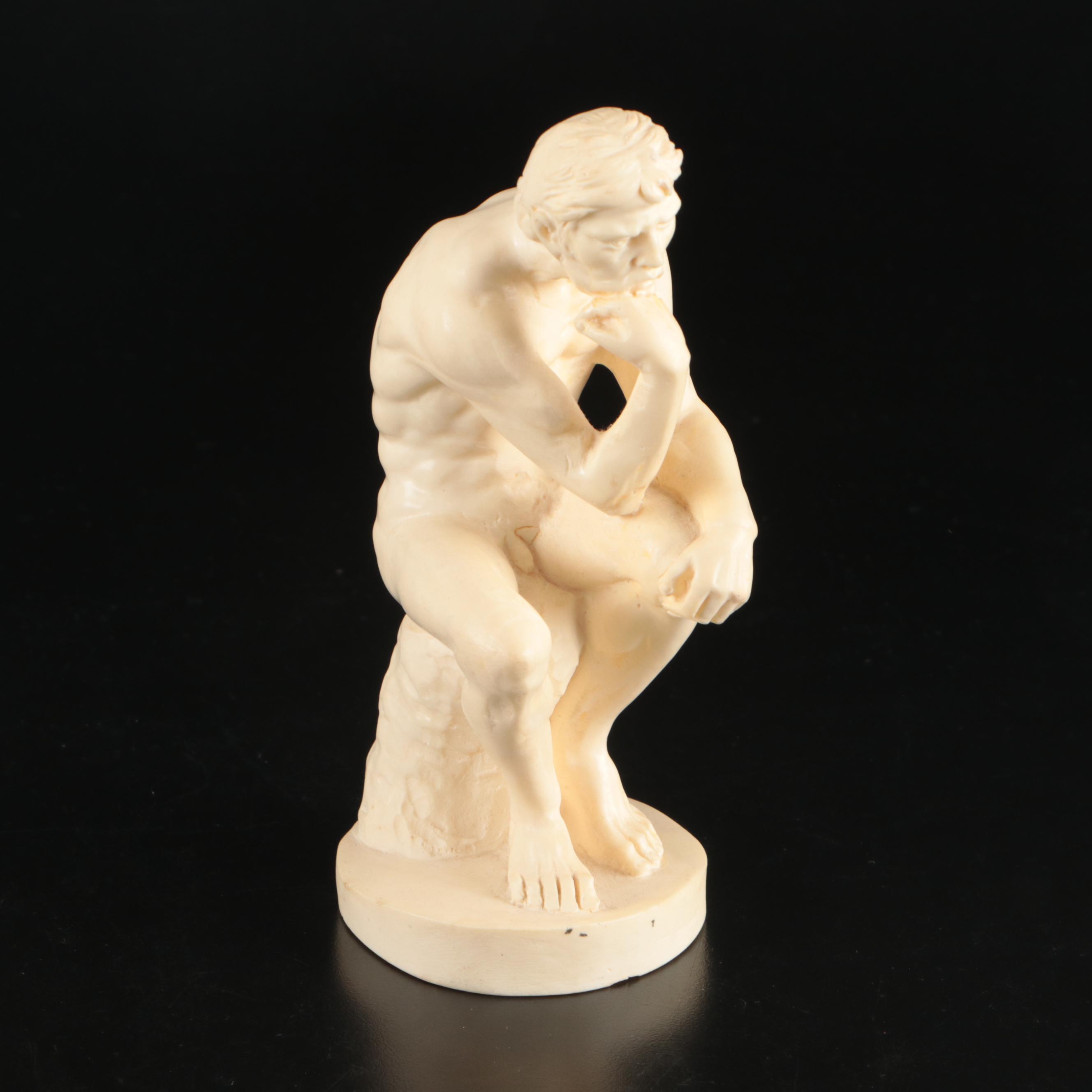 Replica "Venus de Milo" Resin Sculptures with "The Thinker" Resin Sculpture