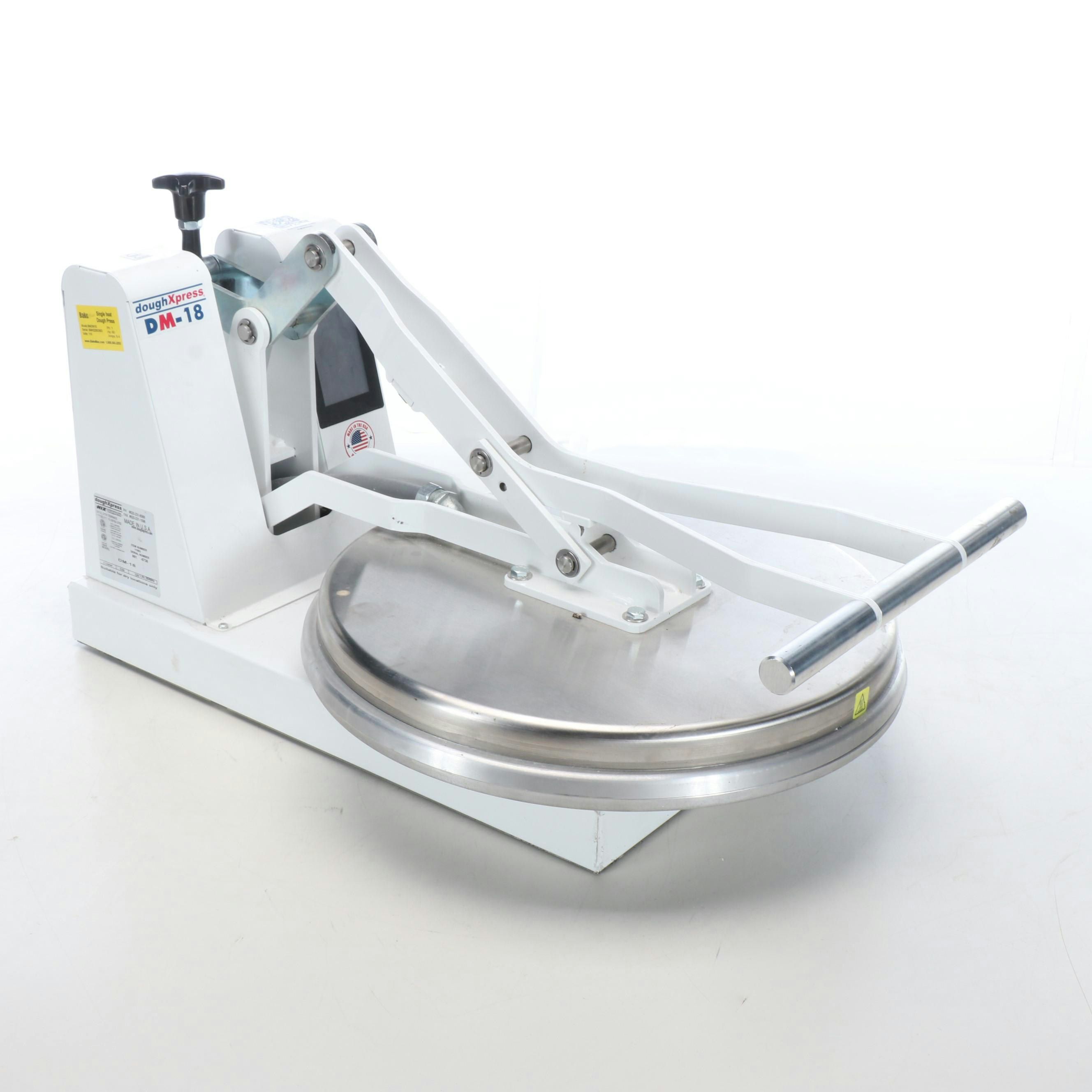 DoughXPress DM-18 Stainless Steel Dough Press