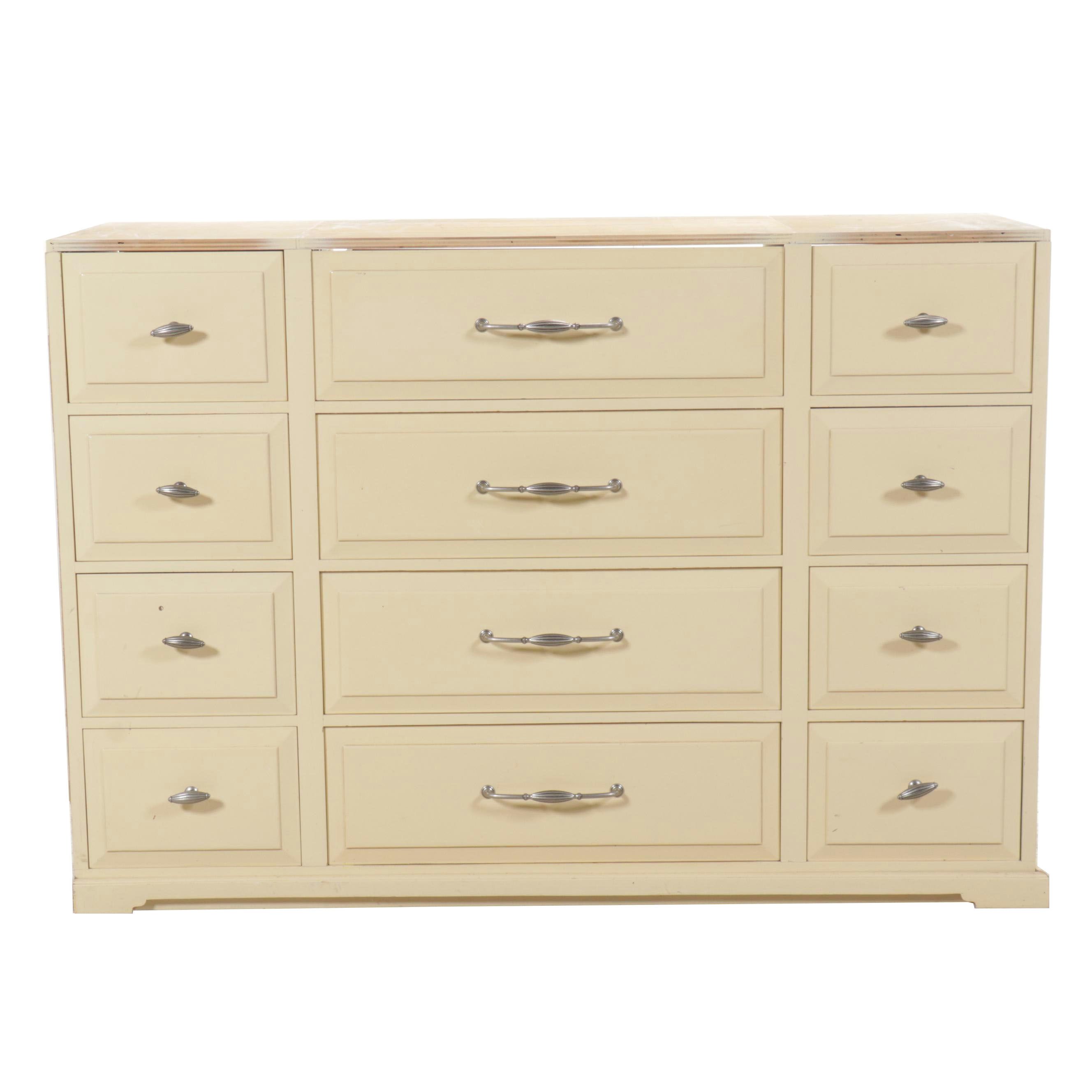 Randolph's Furniture Services Painted Wood China Cabinet