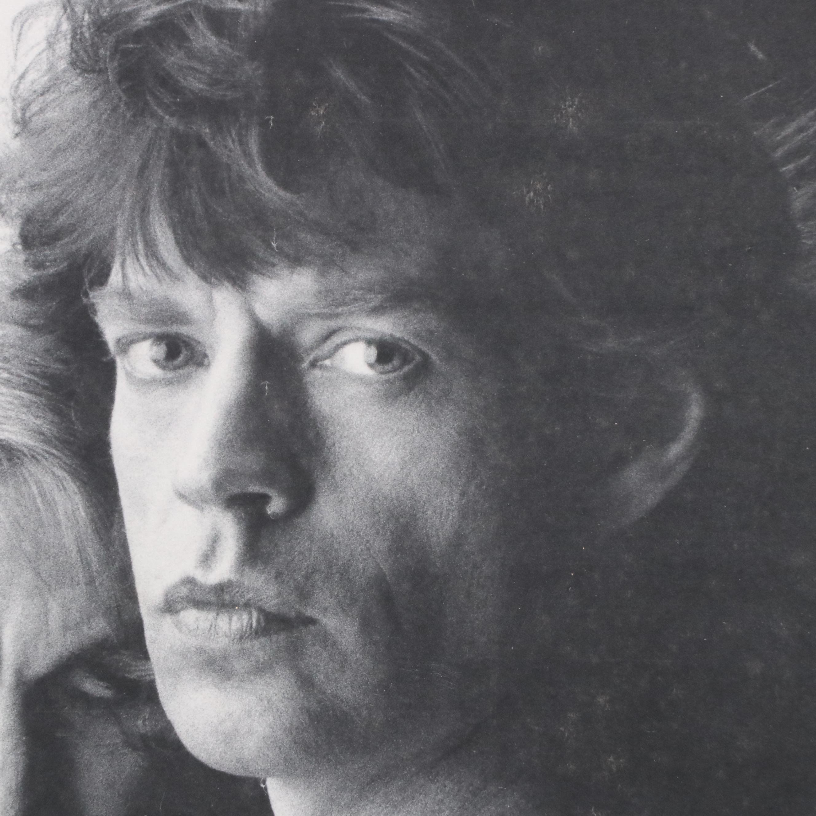 Rolling Stones Offset Lithograph Poster After Annie Leibovitz, 1986