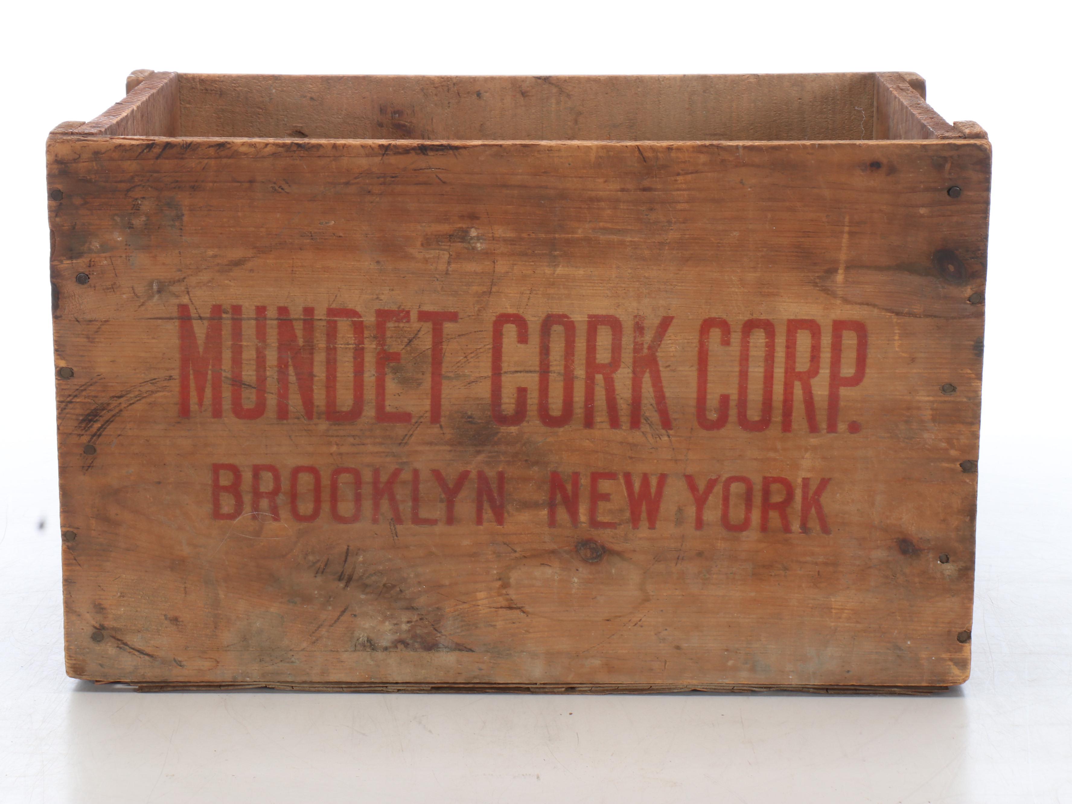 Cast Iron Pipe Threading Tools and Wood Crates