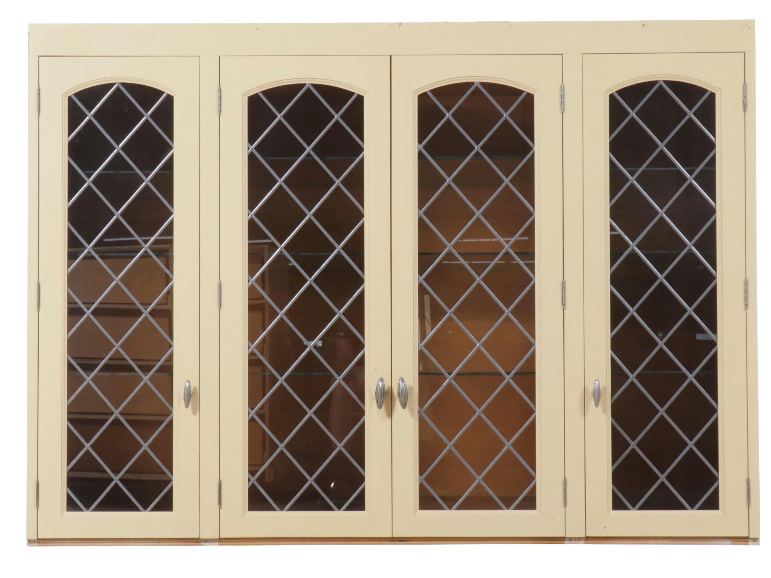 Randolph's Furniture Services Painted Wood China Cabinet