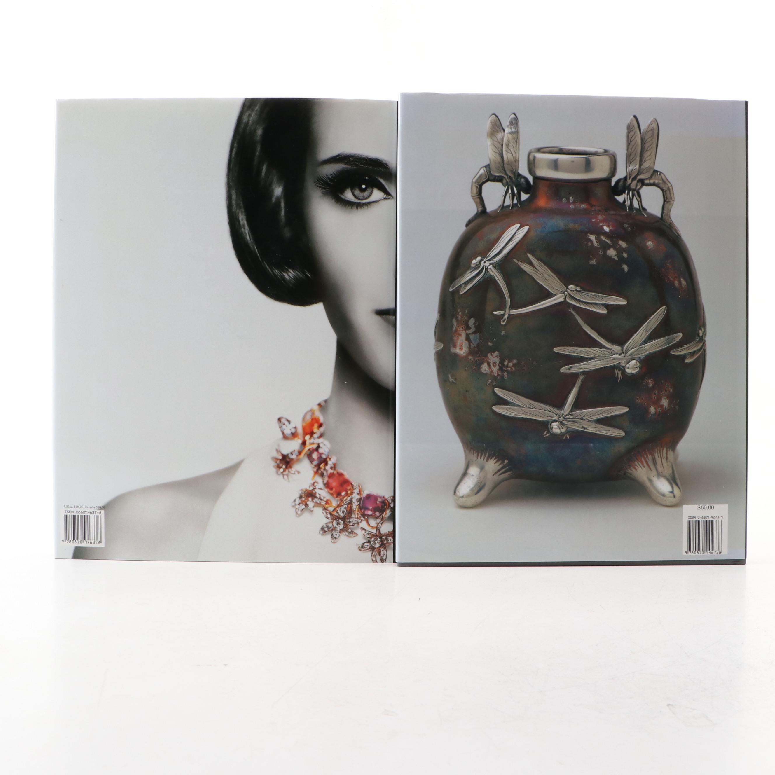 First Edition "Magnificent Tiffany Silver" and "Tiffany in Fashion" by Loring