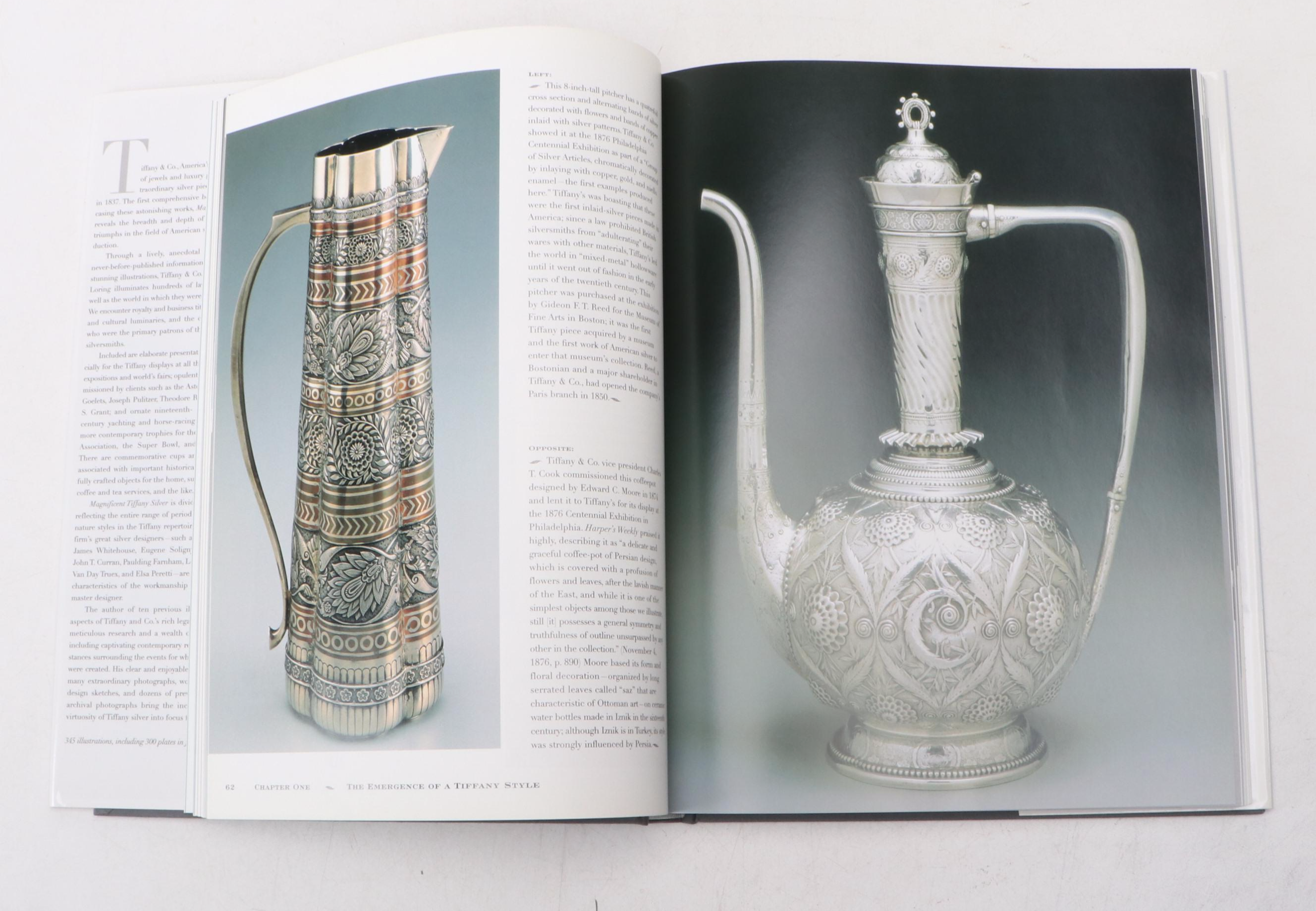 First Edition "Magnificent Tiffany Silver" and "Tiffany in Fashion" by Loring