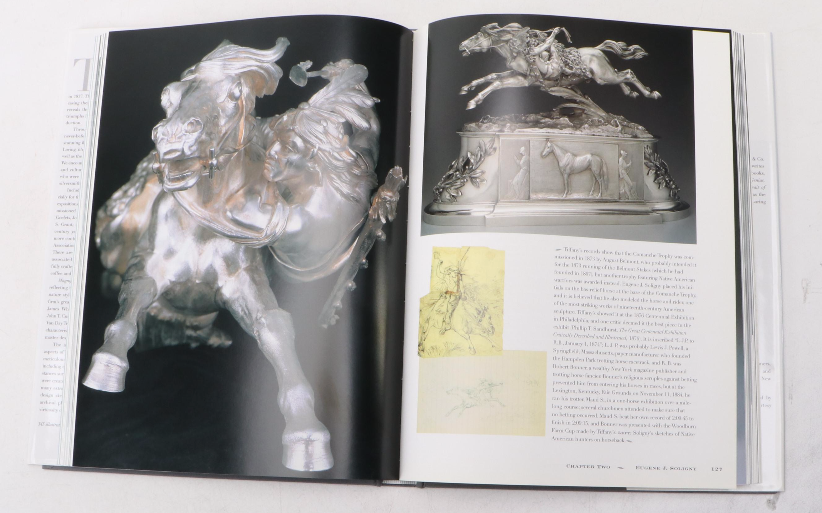 First Edition "Magnificent Tiffany Silver" and "Tiffany in Fashion" by Loring