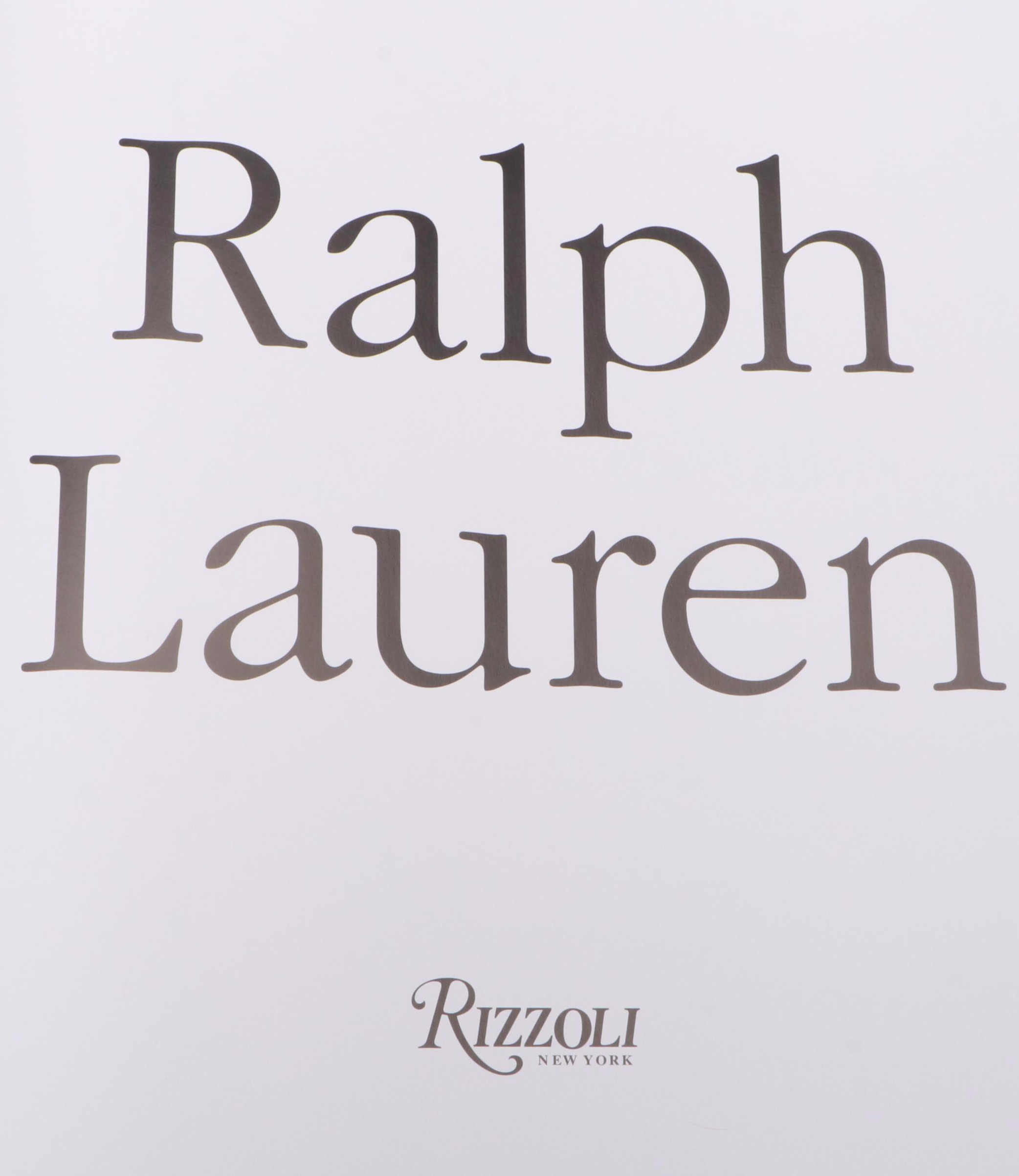 First Edition "Ralph Lauren" Folio by Ralph Lauren, 2007
