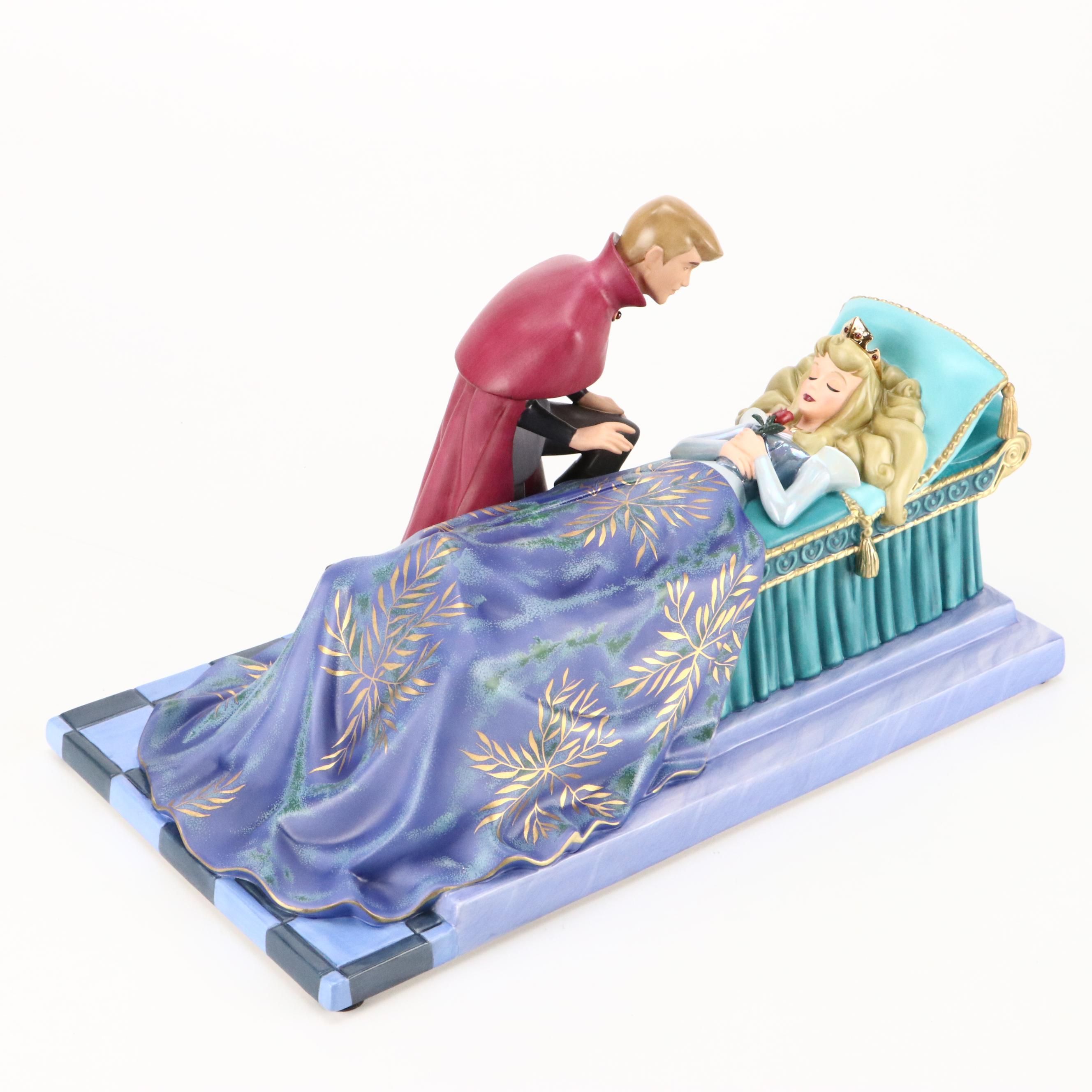 Walt Disney Classics Collection "Love's First Kiss" Figural Scene