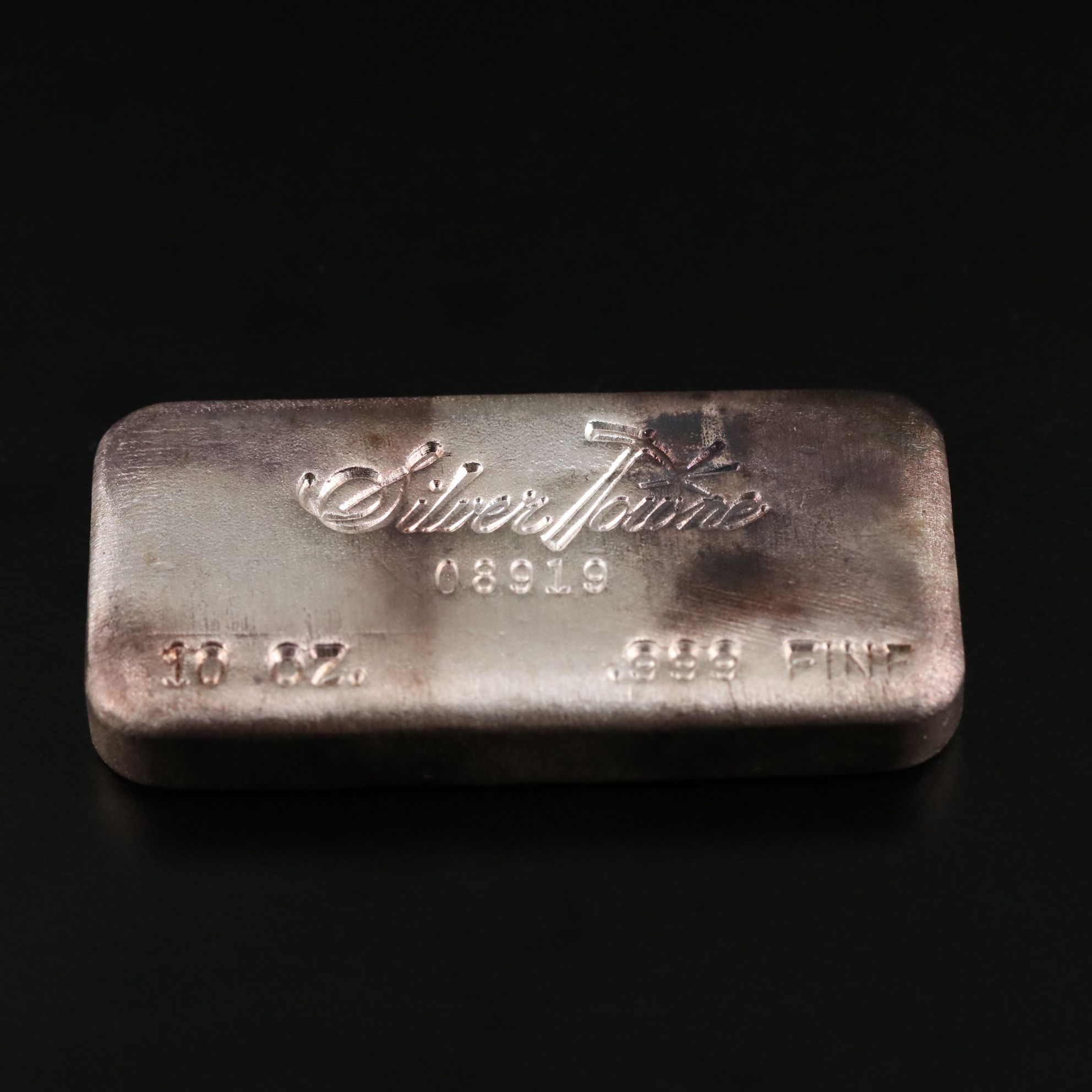 Ten Ounce .999 Silver Bar from SilverTowne