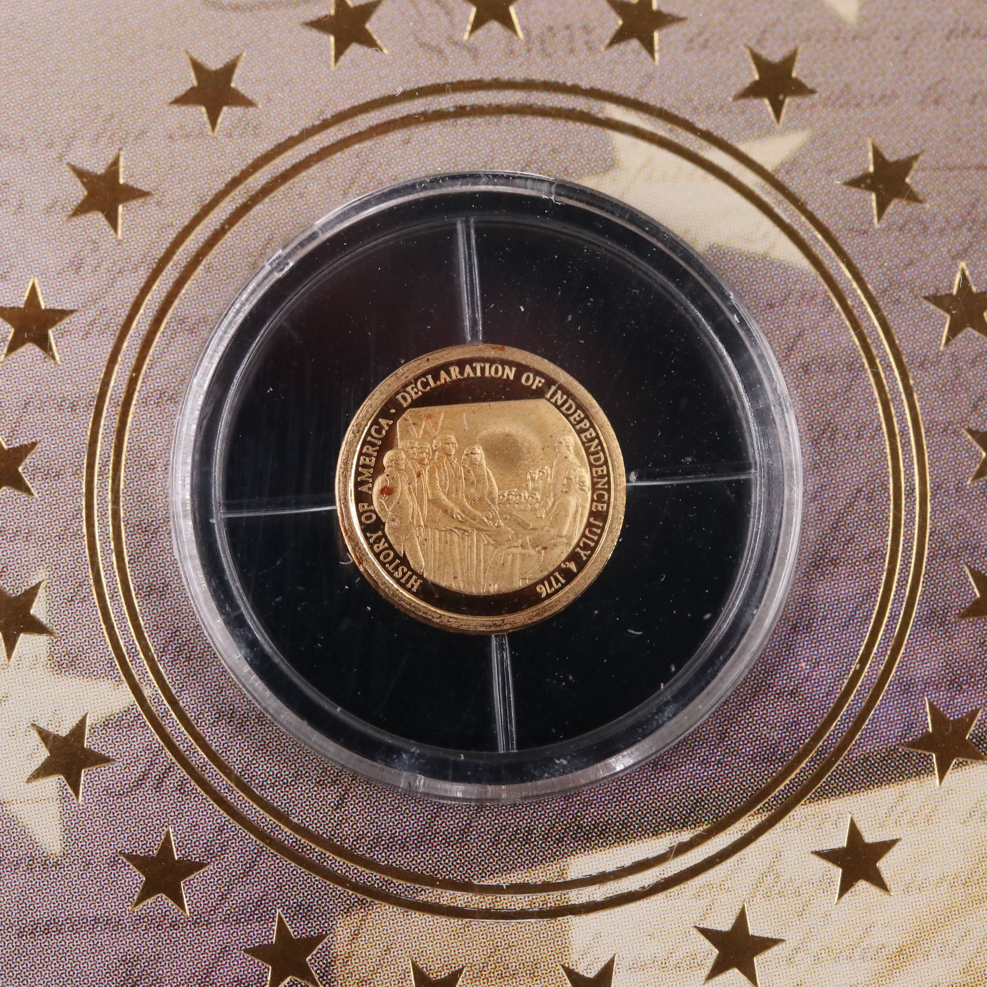 "Birth of Our Nation" .5 Gram Gold Coin