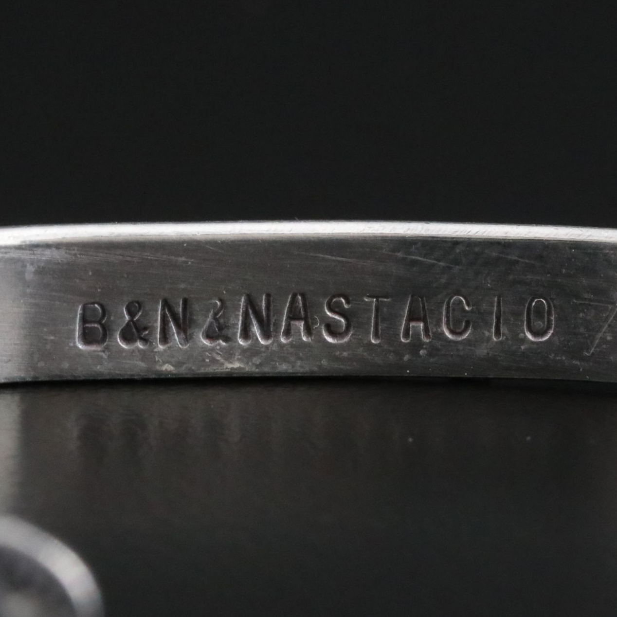 Billy Nastacio Zuni Sterling Turquoise Cuff Bracelet