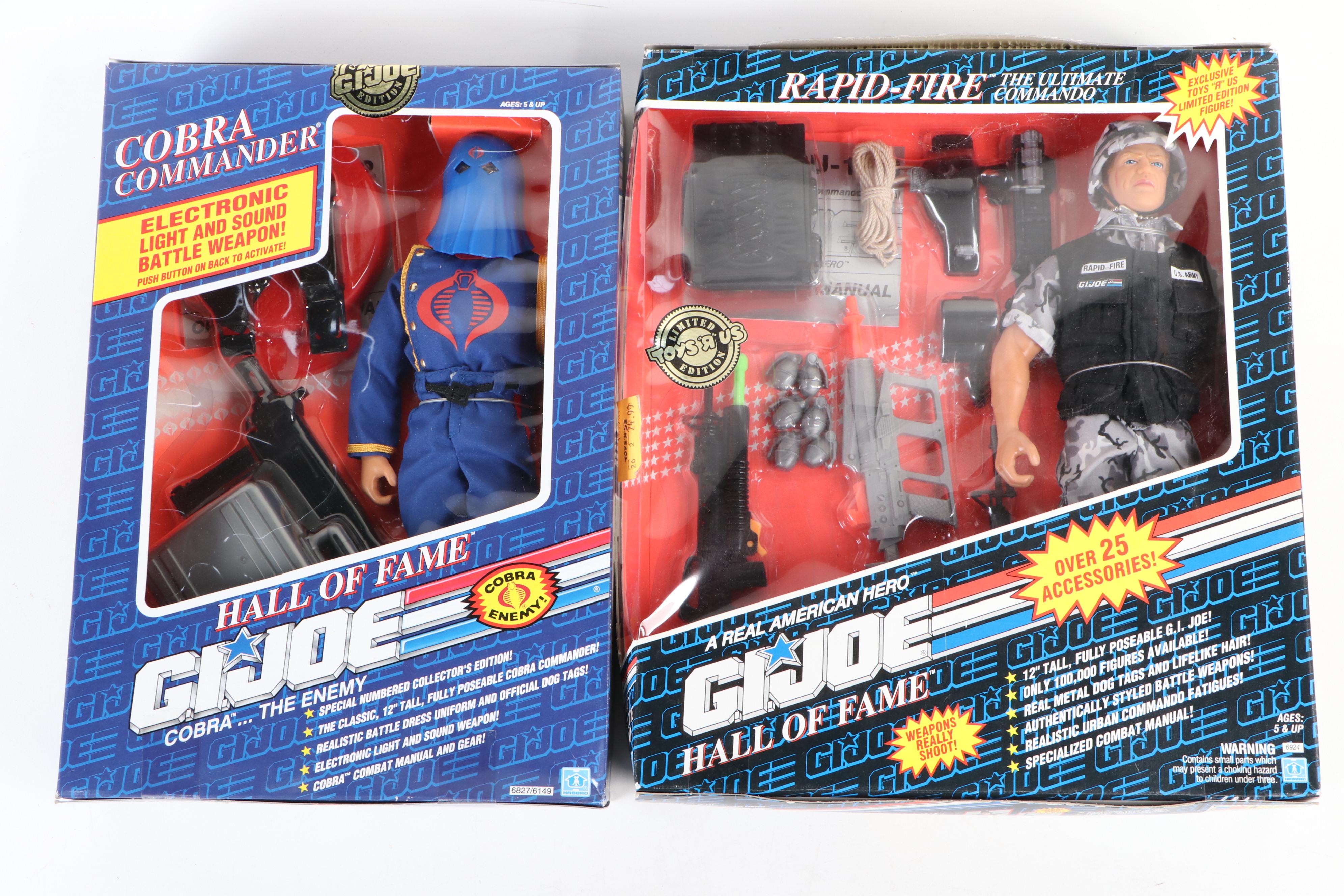 Hasbro "Cobra Commander," "Duke" and More G.I. Joe Action Figures, 1990s