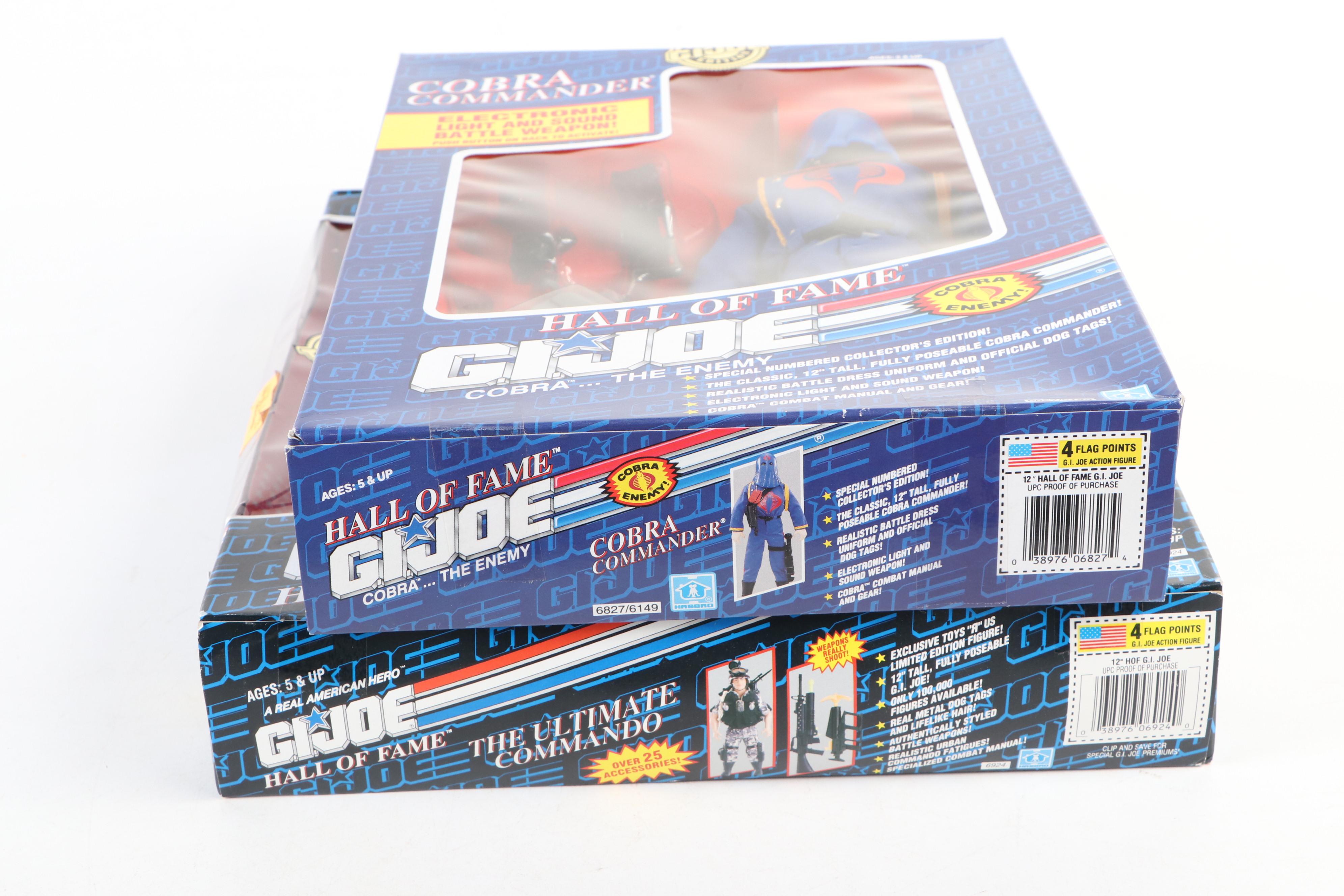 Hasbro "Cobra Commander," "Duke" and More G.I. Joe Action Figures, 1990s