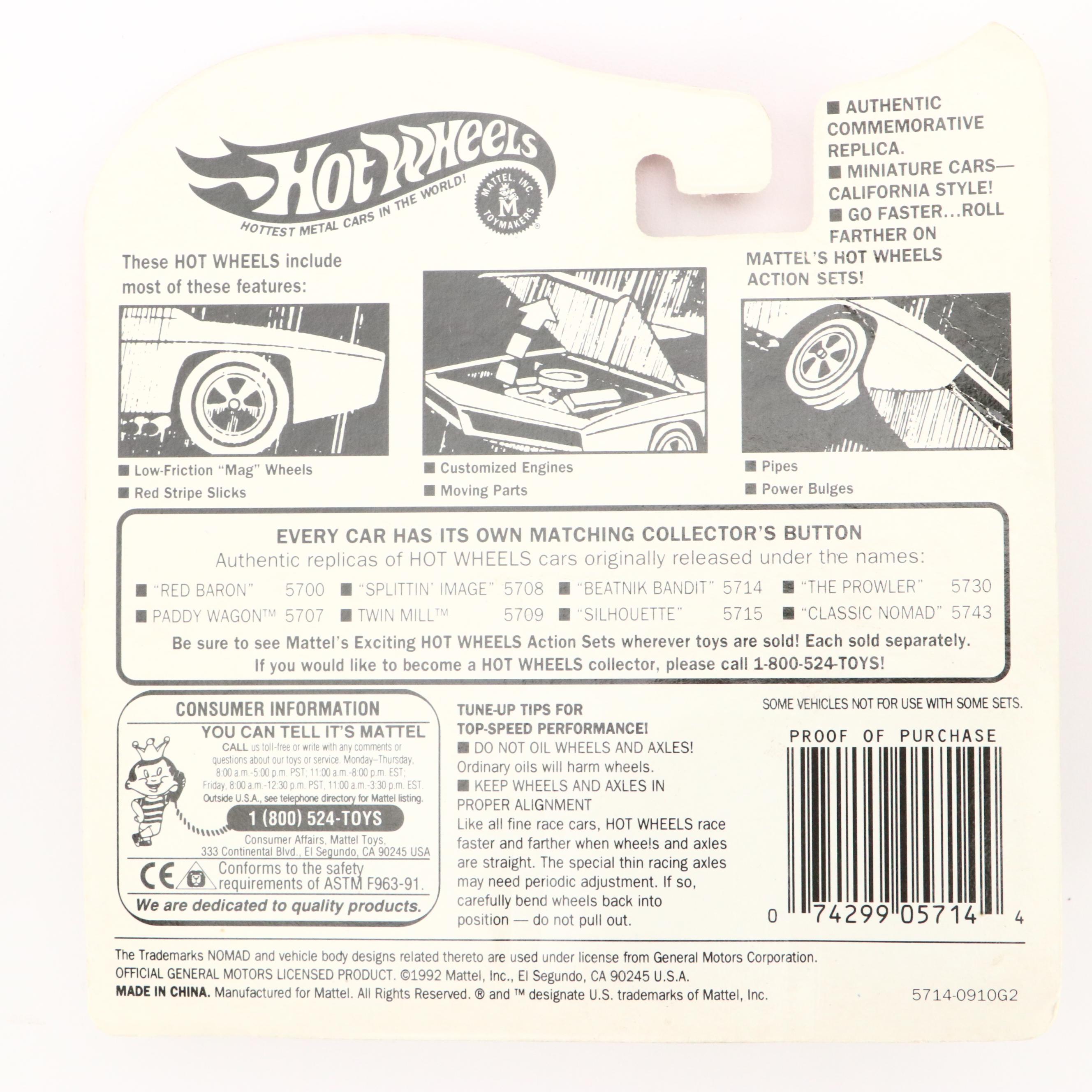 Hot Wheels Factory Errors Including "Beatnik Bandit" and More
