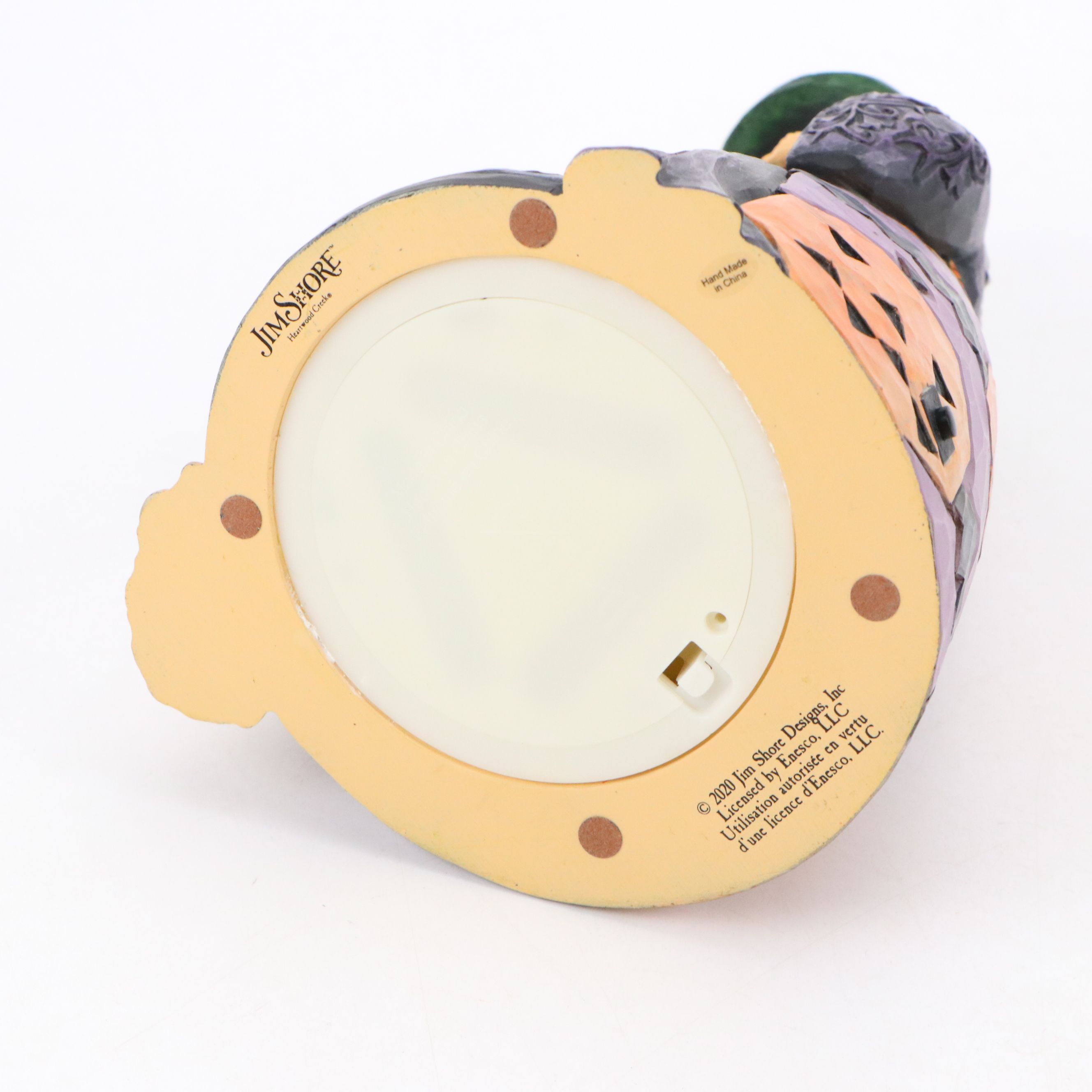 Jim Shore Accents Witch and Black Cat Halloween Figurines