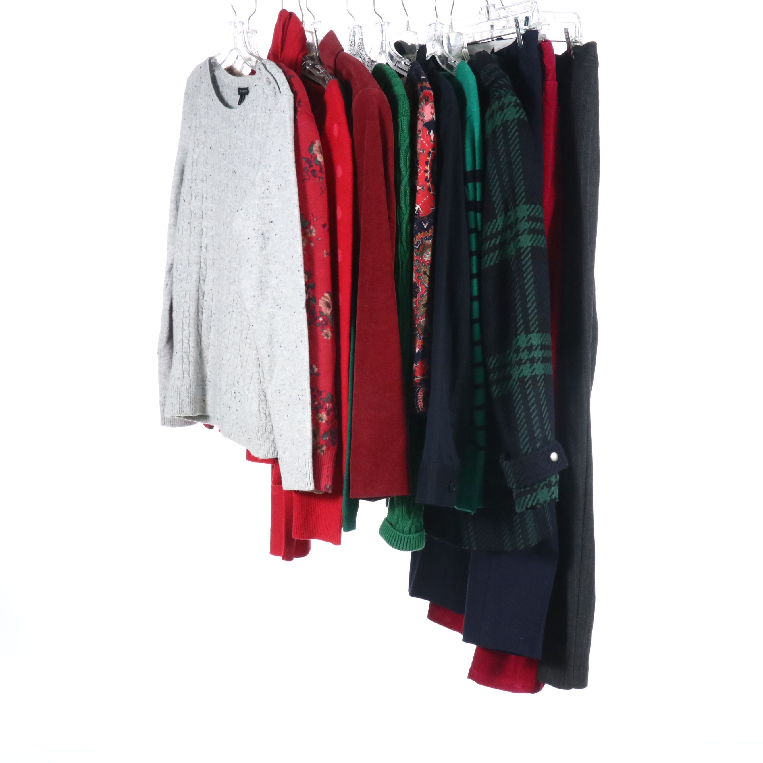 Cozy Dressy Casual Capsule Wardrobe Including Talbots and L.L. Bean