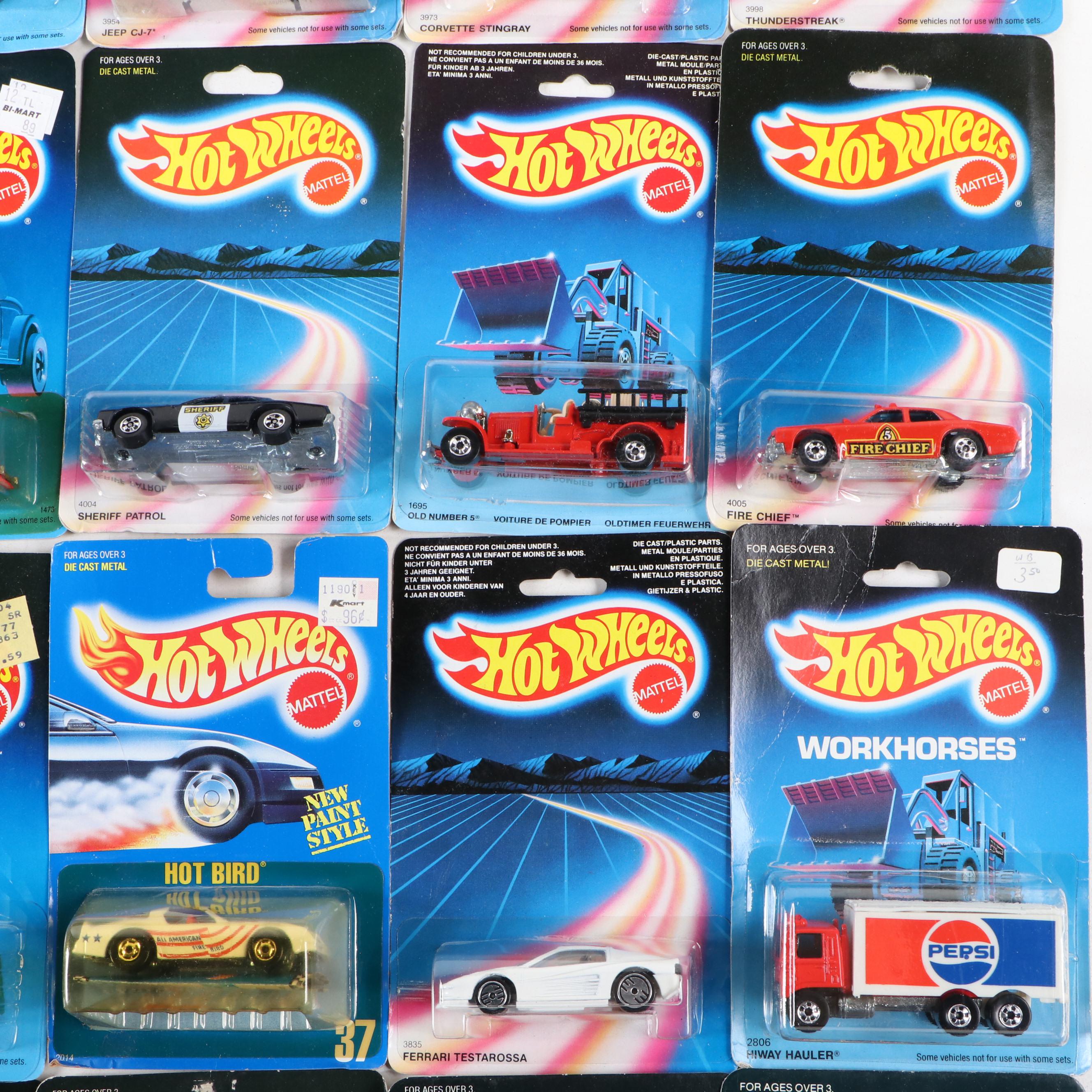 Hot Wheels "Street Beast," "Rescue Ranger" and More Toy Cars, 1980s