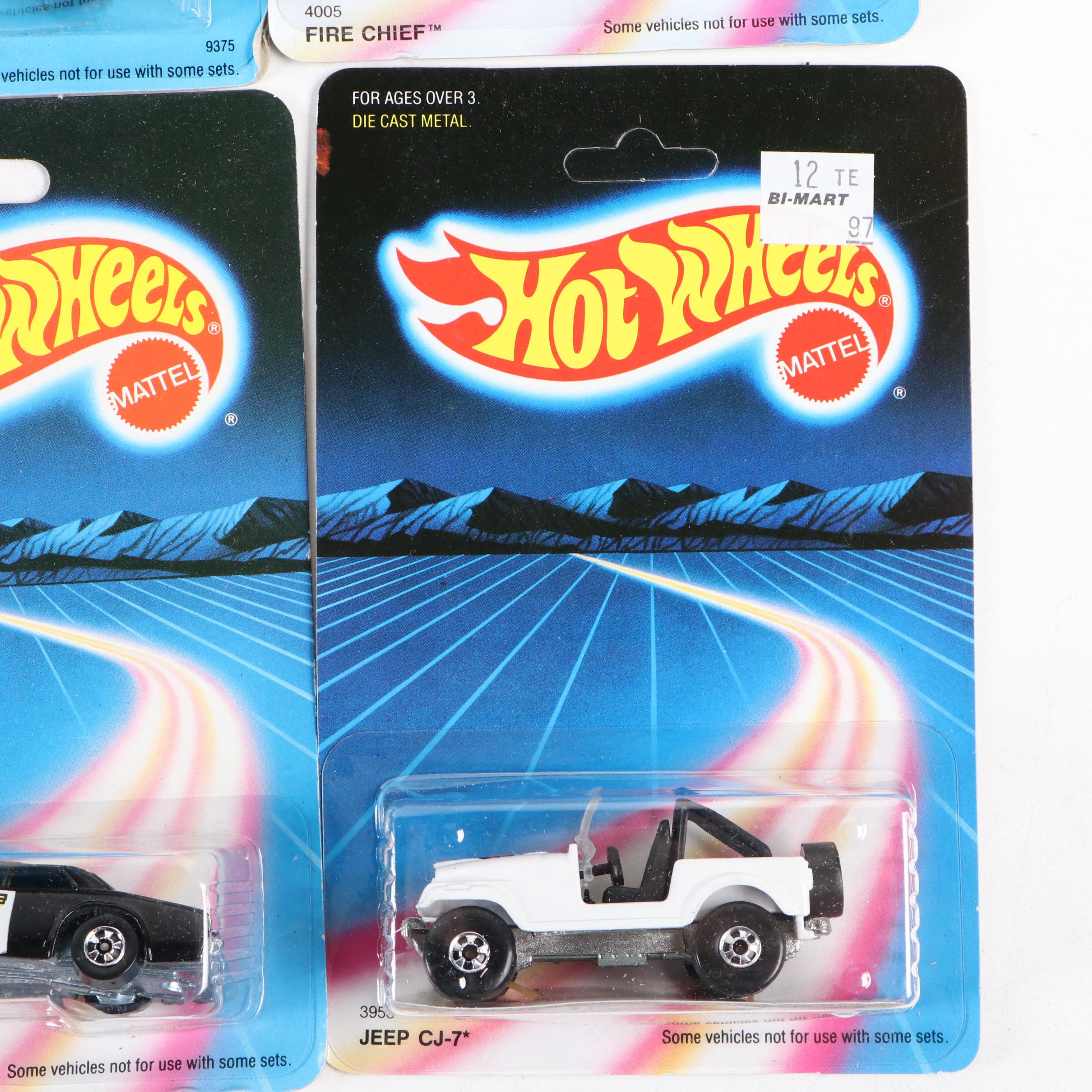 Hot Wheels "Action Command" Gift Pack and More Toy Cars, 1980s–1990s