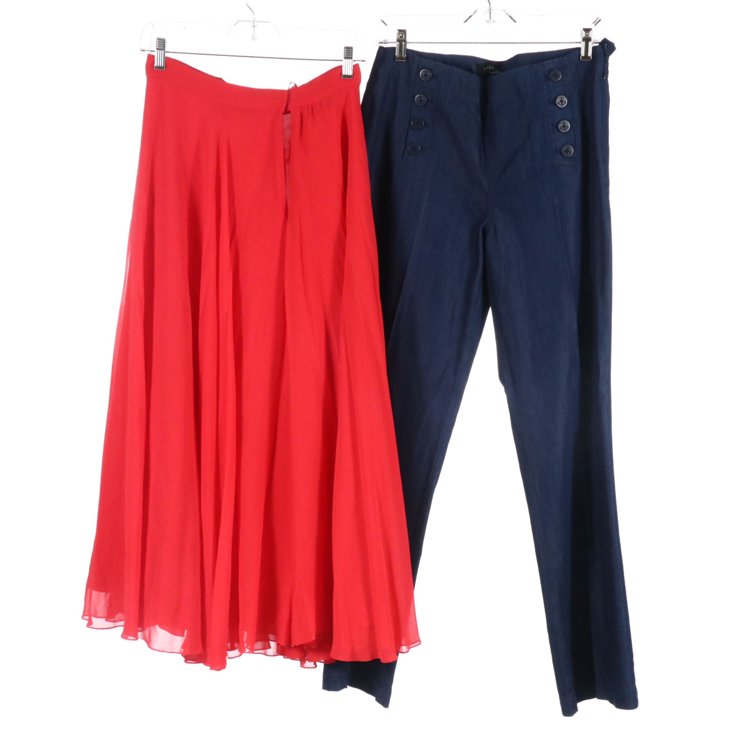 Red, White and Blue Casual Capsule Collection Featuring Talbots & Express Jeans