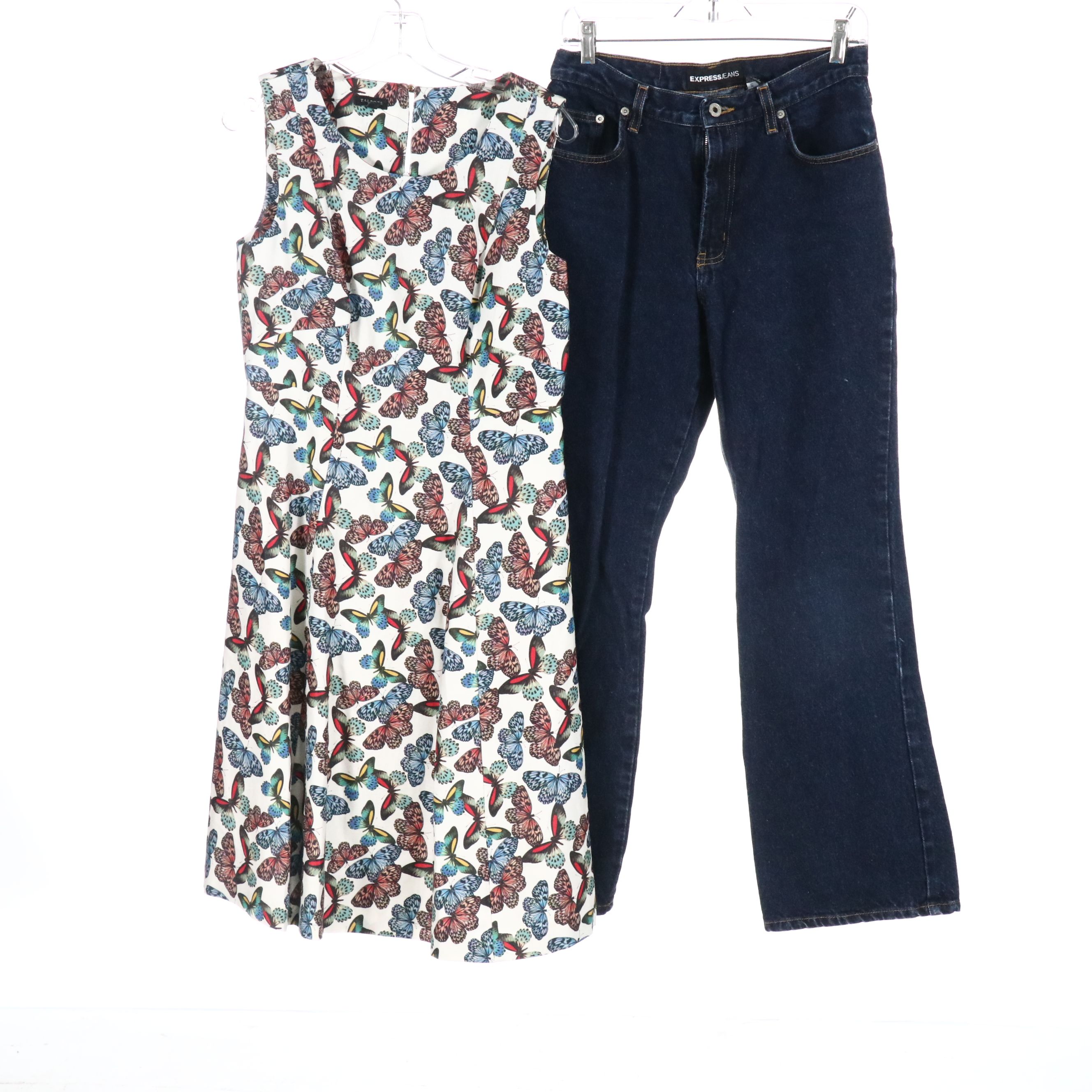 Red, White and Blue Casual Capsule Collection Featuring Talbots & Express Jeans